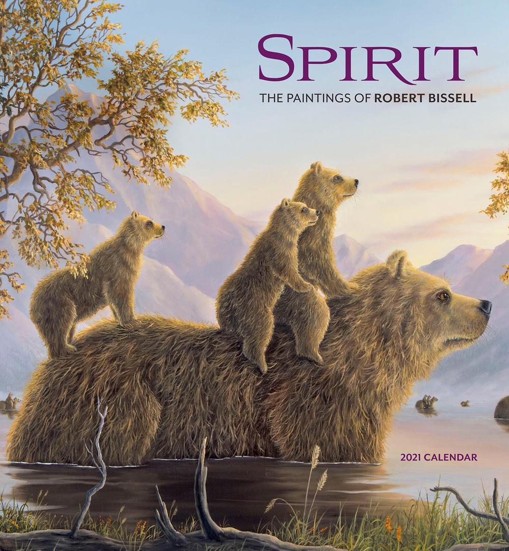 Spirit the Paintings of Robert Bissell 2021 Wall Calendar Free Shipping