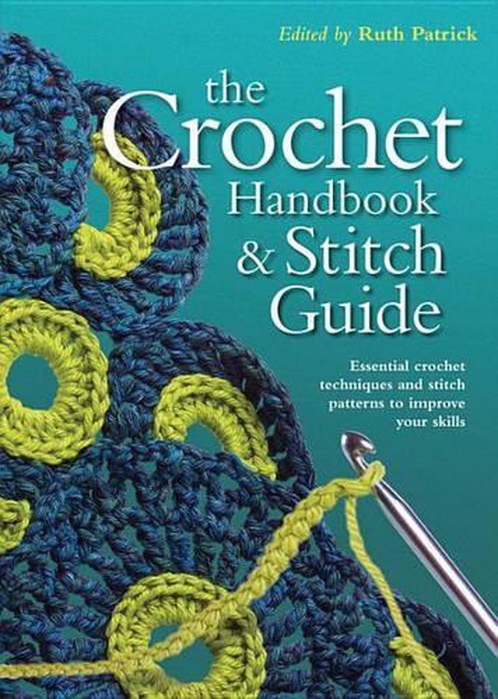 Crochet Handbook and Stitch Guide (English) Spiral Book Free Shipping