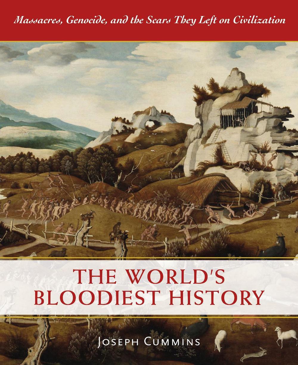 World's Bloodiest History by Joseph Cummins Hardcover Book Free