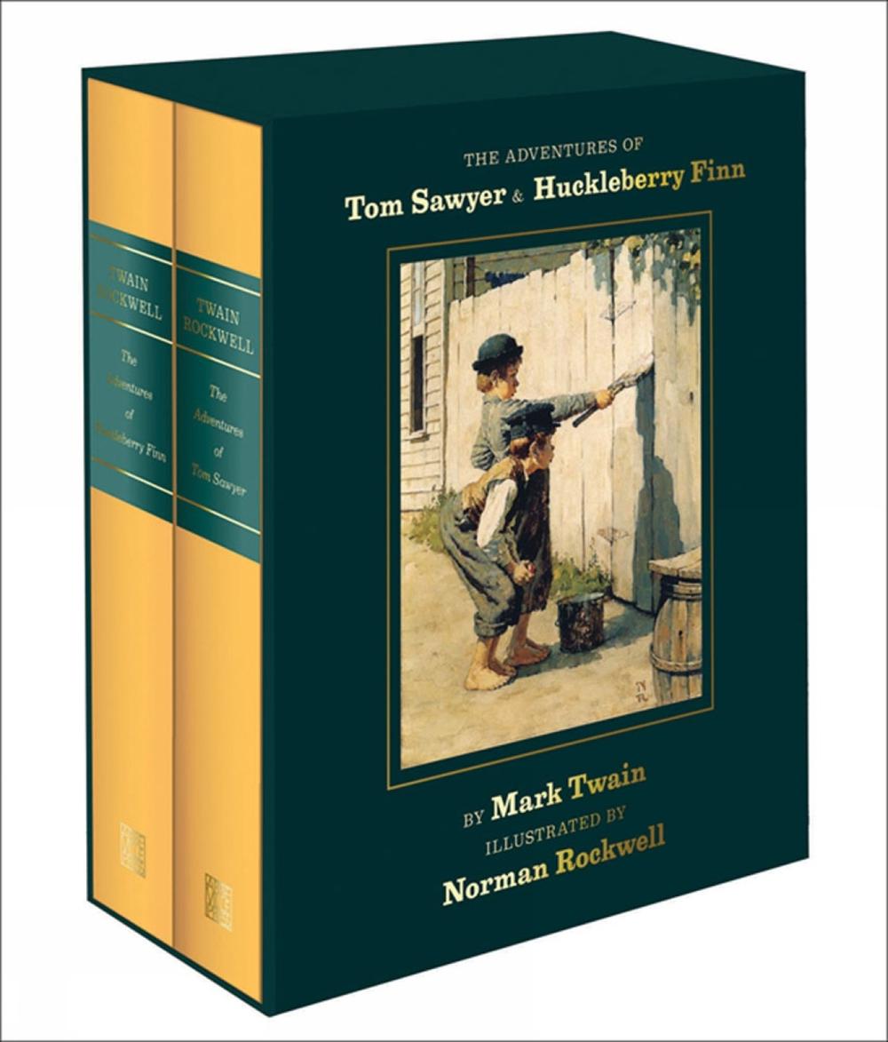 Adventures of Tom Sawyer and Huckleberry Finn Norman Rockwell