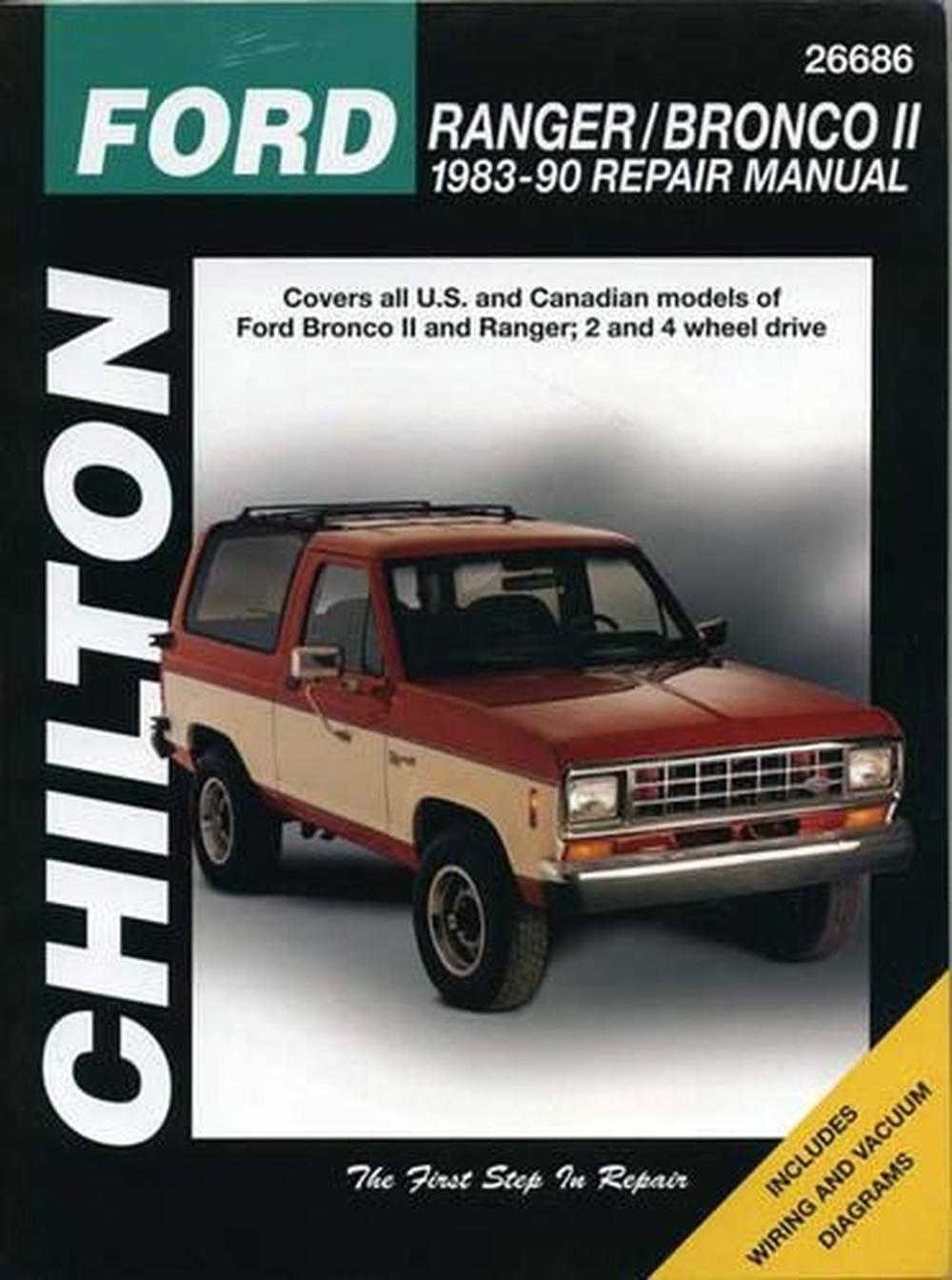 ... Array - ford ranger and bronco ii 1983 90 1983 90 repair manual by chilton rh
