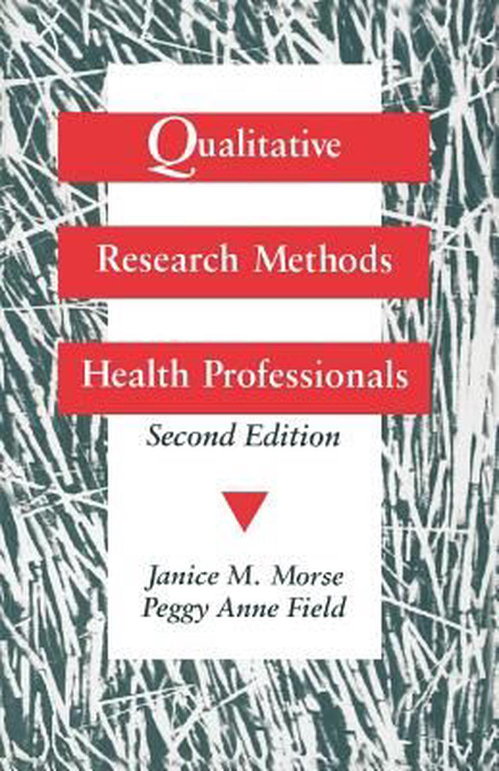 qualitative research methods for health professionals