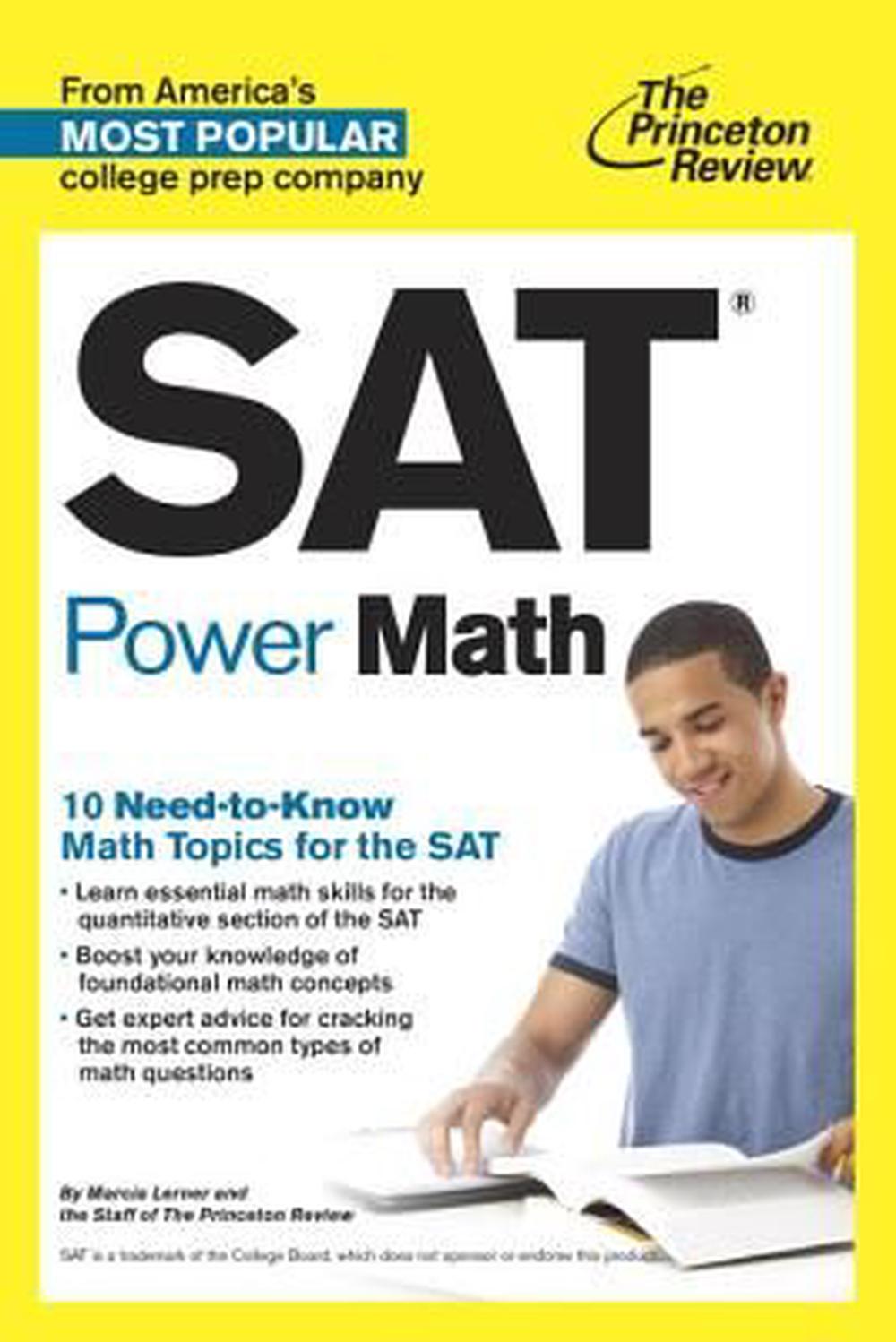 SAT Power Math by Princeton Review (English) Paperback