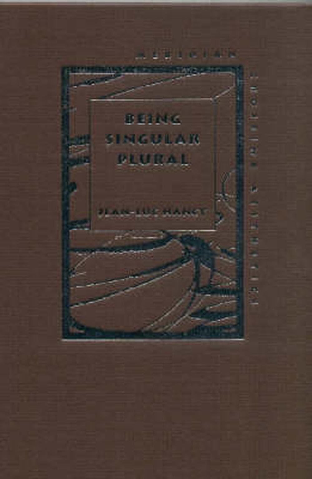 Being Singular Plural by JeanLuc Nancy (English) Paperback Book Free