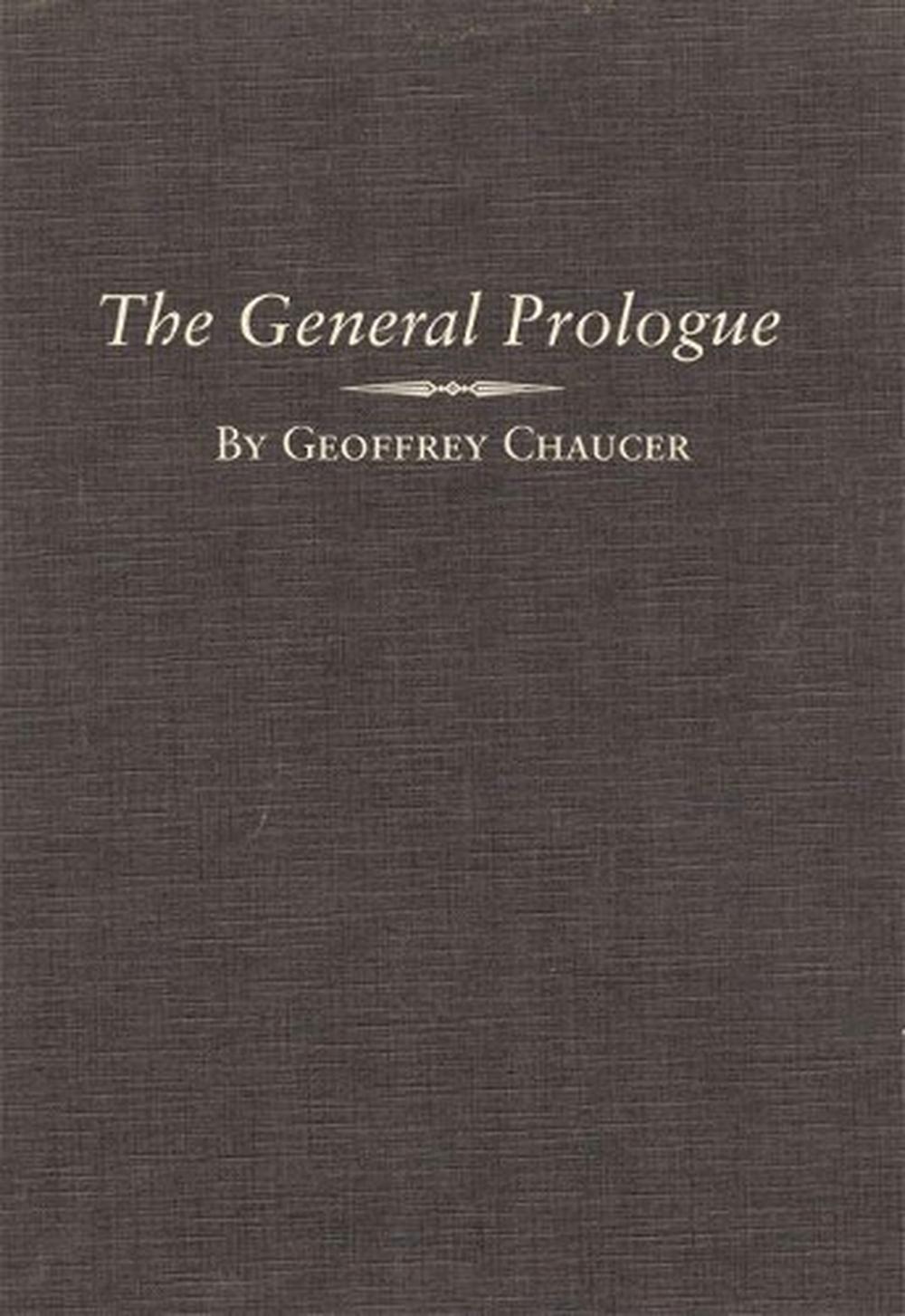 chaucer the general prologue