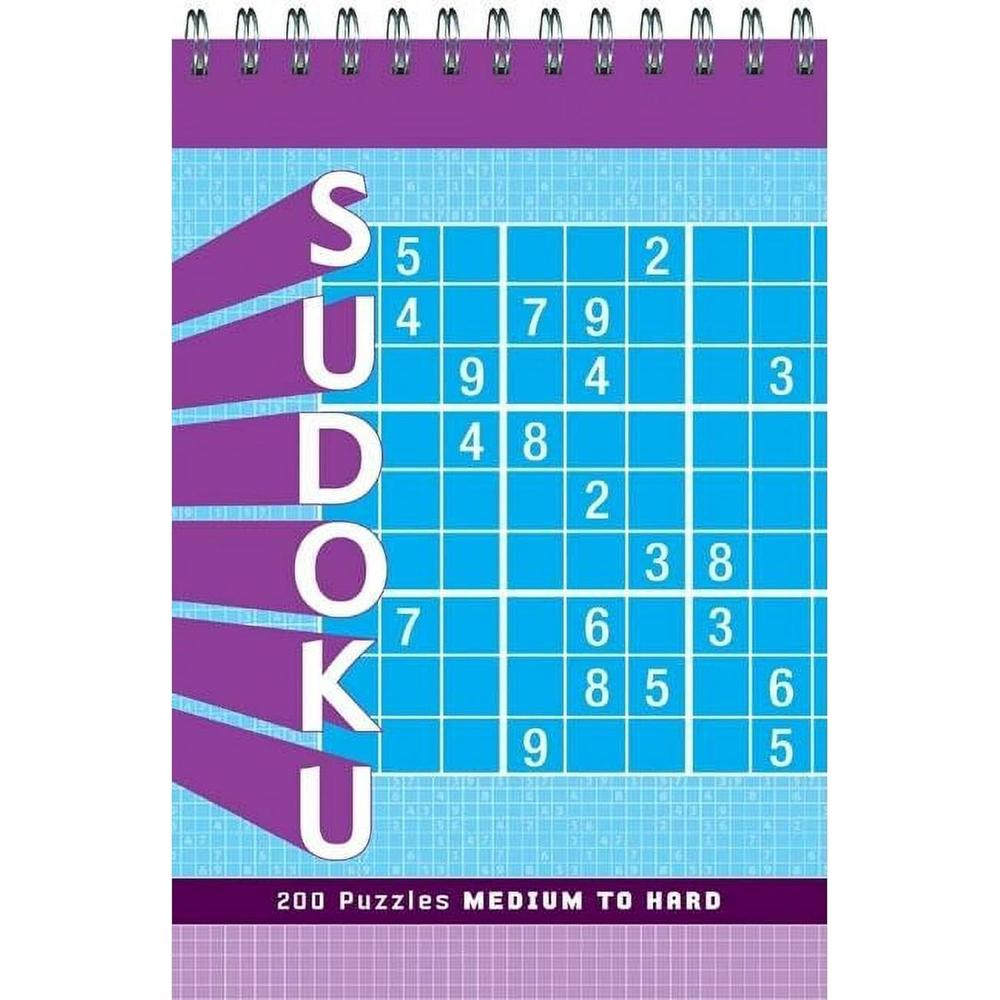 Sudoku Medium To Hard By Zachary Pitkow English Paperback Book Free