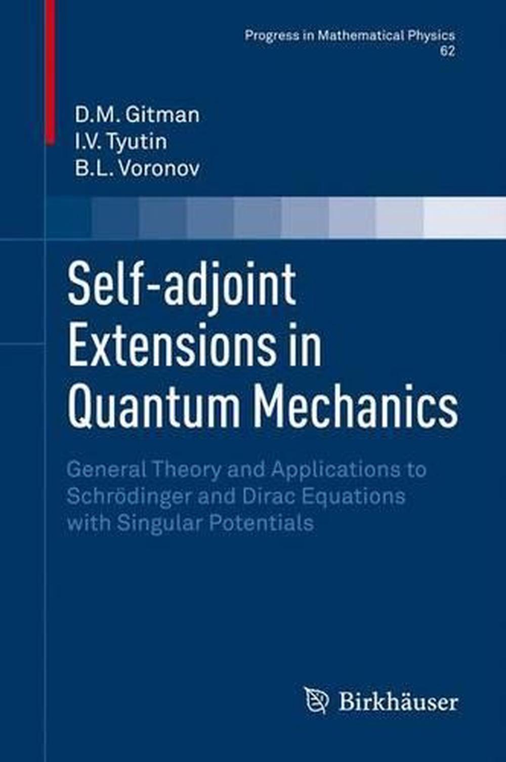 SelfAdjoint Extensions in Quantum Mechanics General Theory and