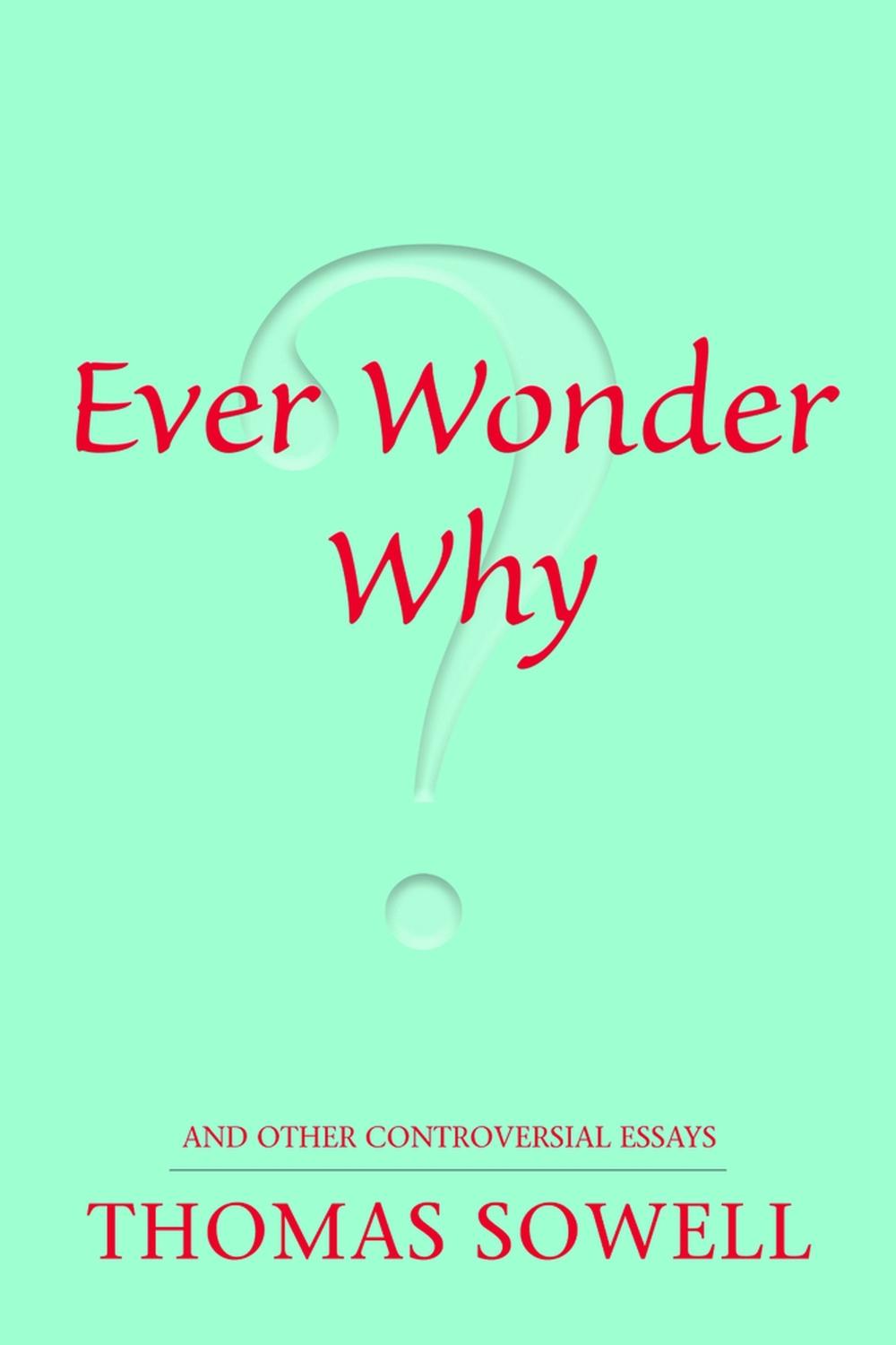 Thomas sowell essays