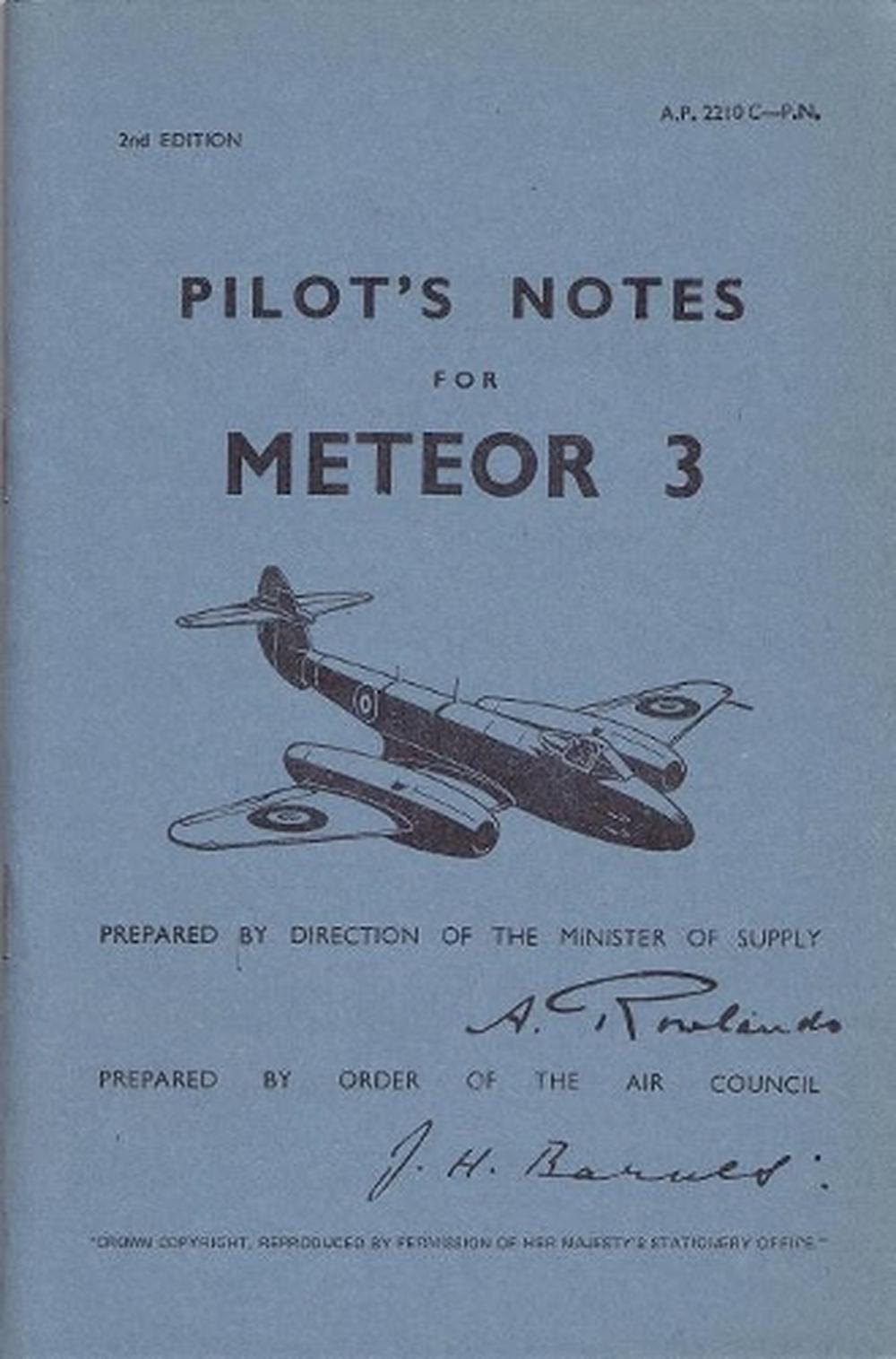 Air Ministry Pilot's Notes by Air Ministry Paperback Book Free Shipping ...