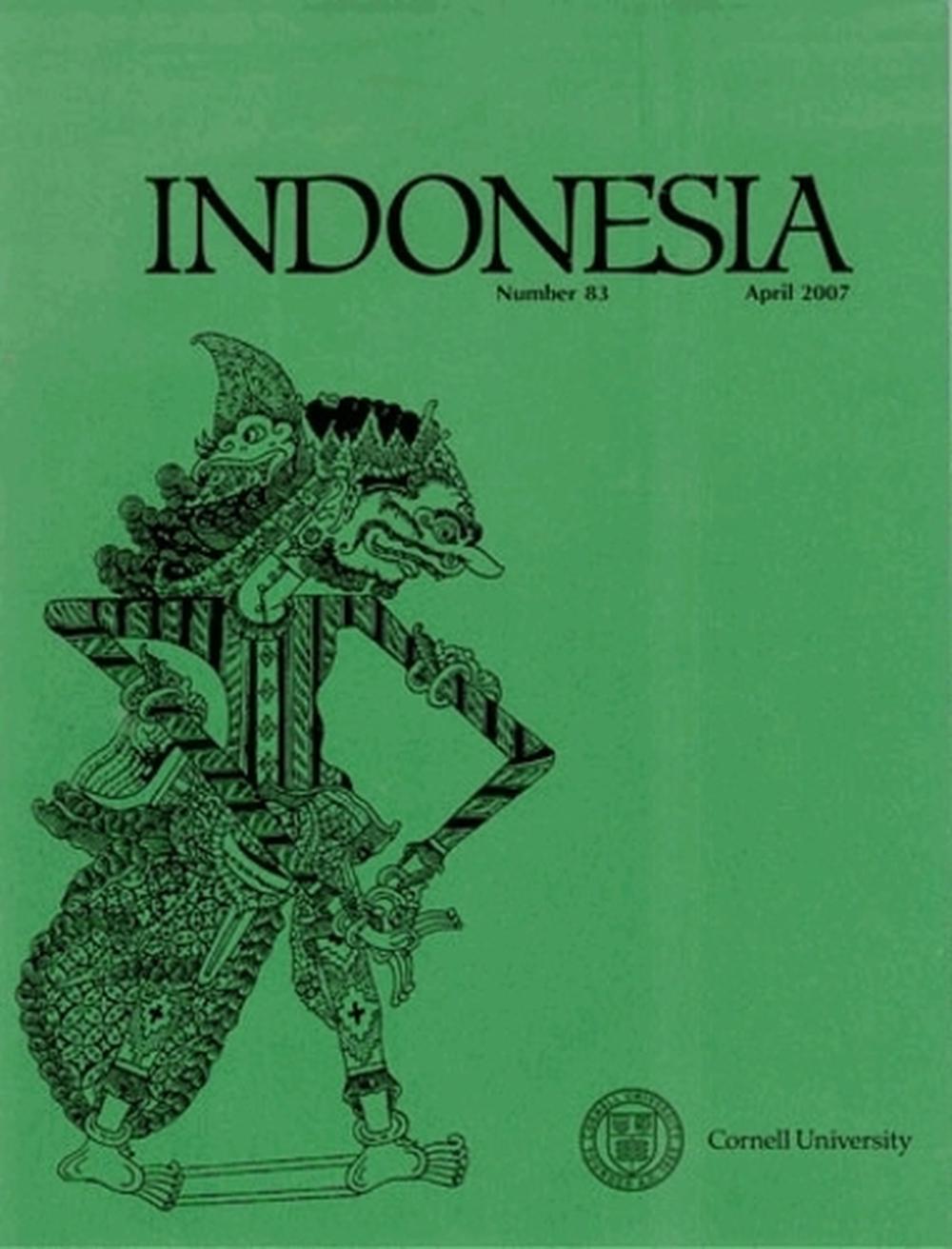 Indonesia Journal April 2007 (English) Paperback Book Free Shipping