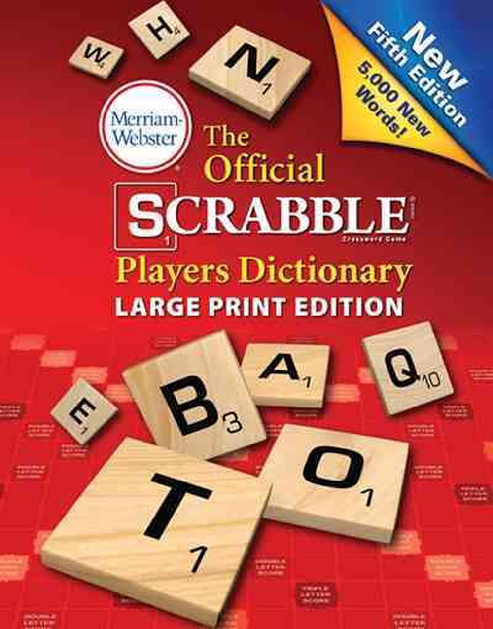 Official Scrabble Players Dictionary, Fifth Edition by Merriamster