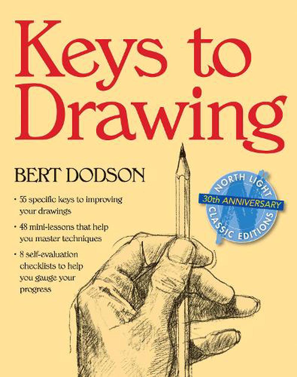Keys to Drawing by Bert Dodson (English) Paperback Book Free Shipping