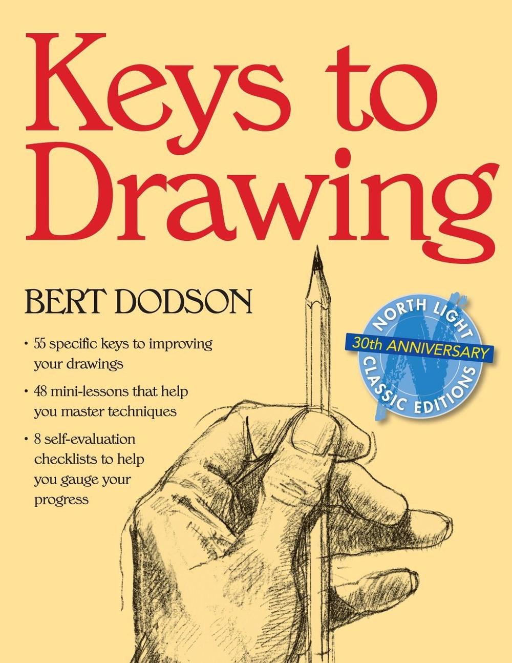 Keys to Drawing by Bert Dodson (English) Paperback Book Free Shipping