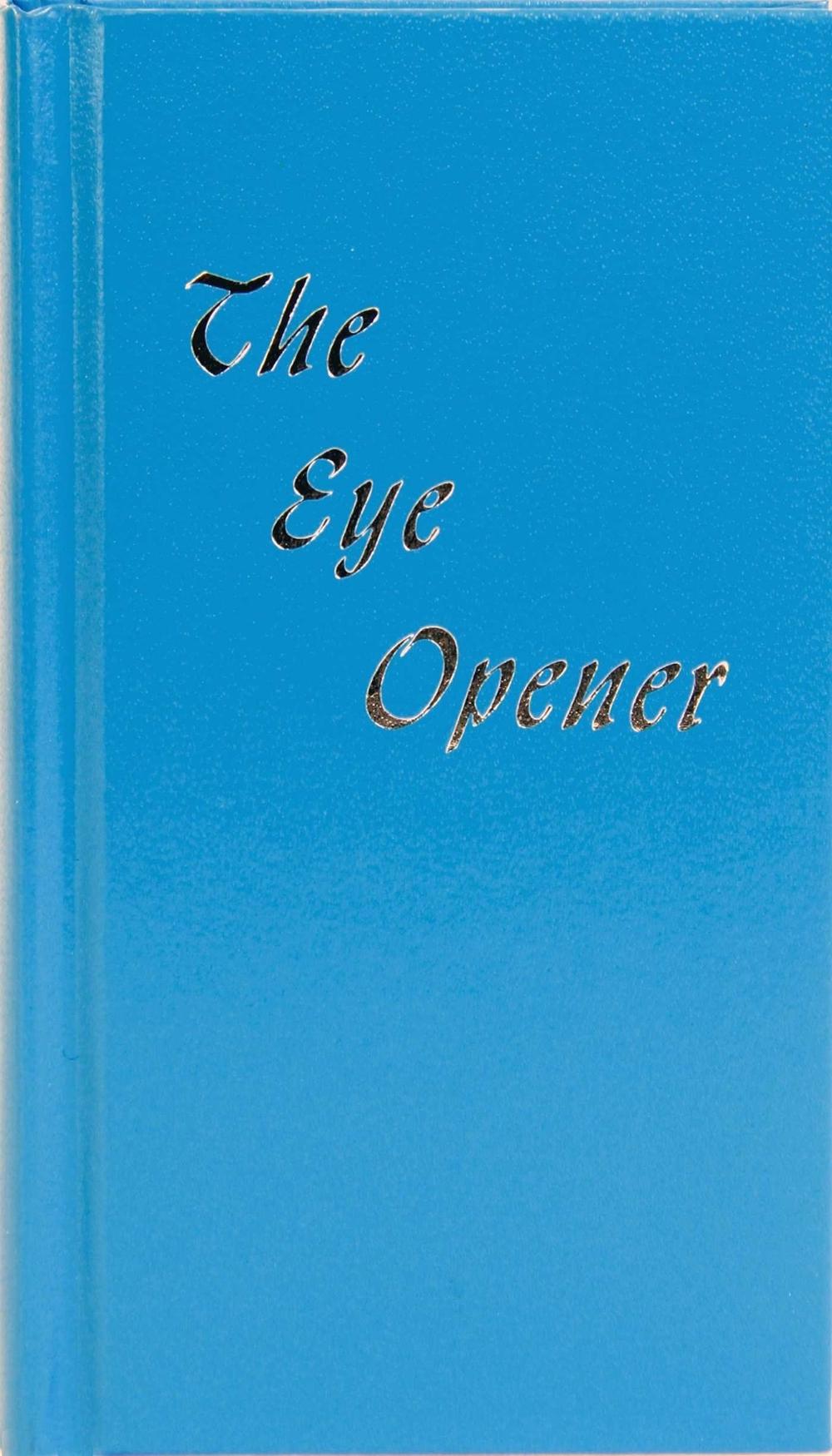 the-eye-opener-by-anonymous-english-hardcover-book-free-shipping-9780894860232-ebay