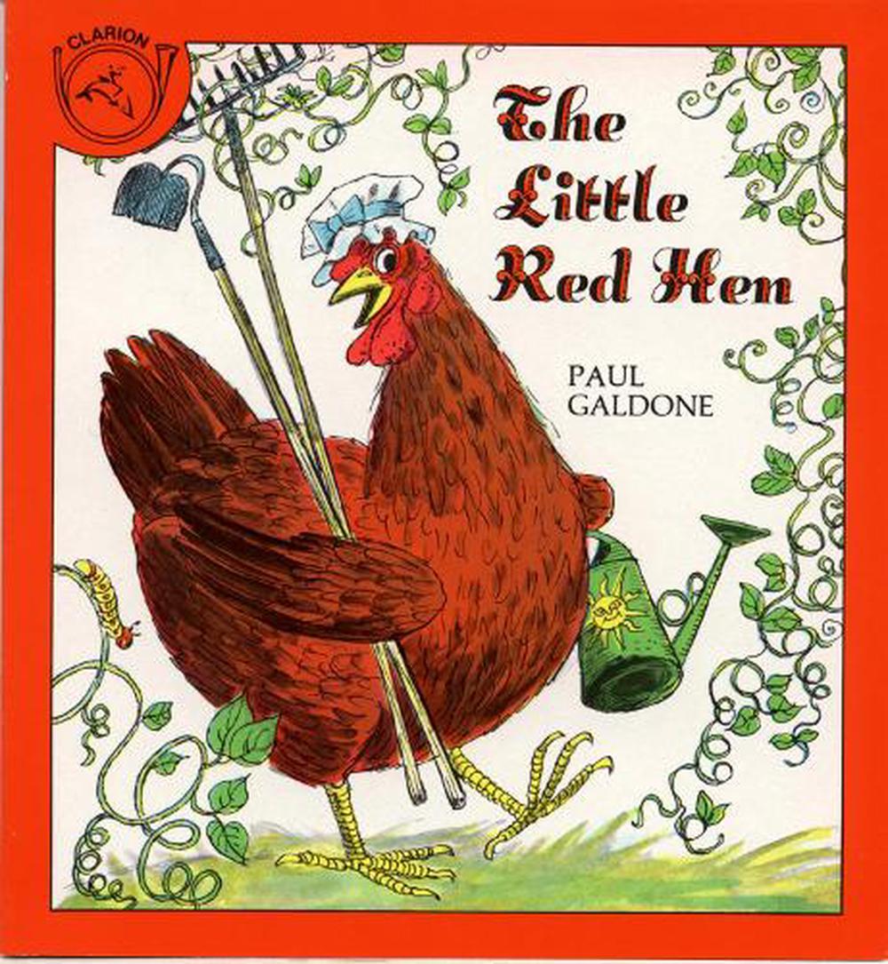 The Little Red Hen By Paul Galdone English Paperback Book Free   9780899193496 