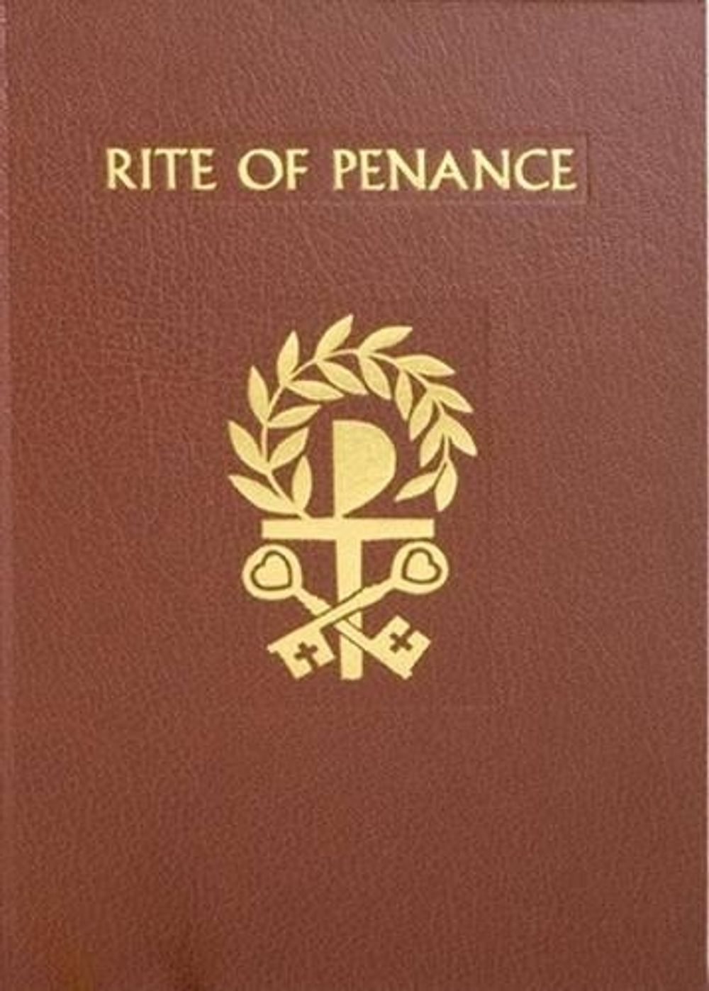 The Rite Of Penance English Hardcover Book Free Shipping 