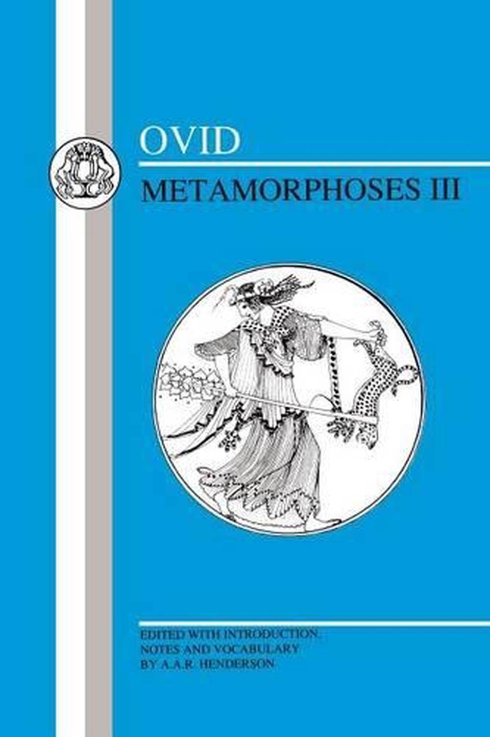 Ovid Metamorphoses III by Ovid (English) Paperback Book Free Shipping