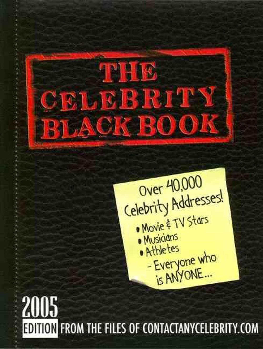 The Celebrity Black Book Over 40,000 Celebrity Addresses by Jordan