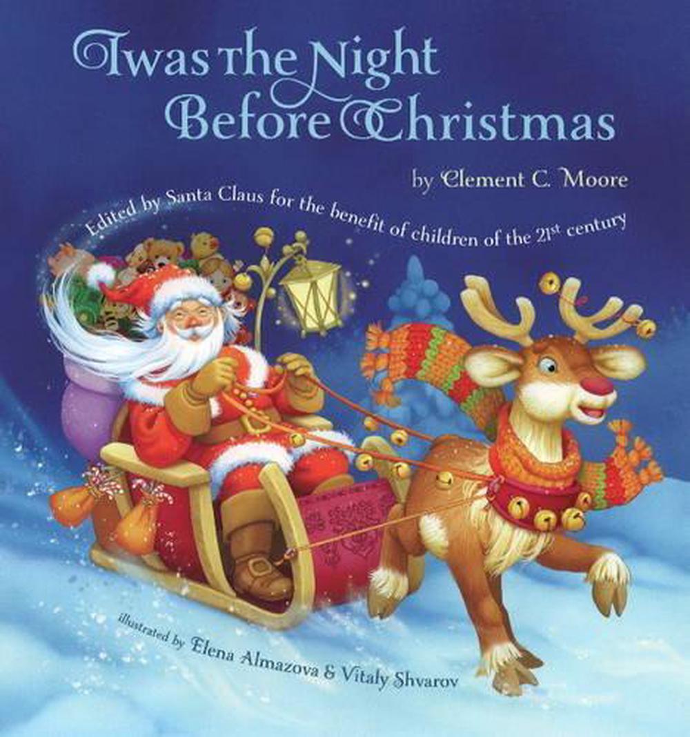 twas the night before christmas illustrated clement clarke moore