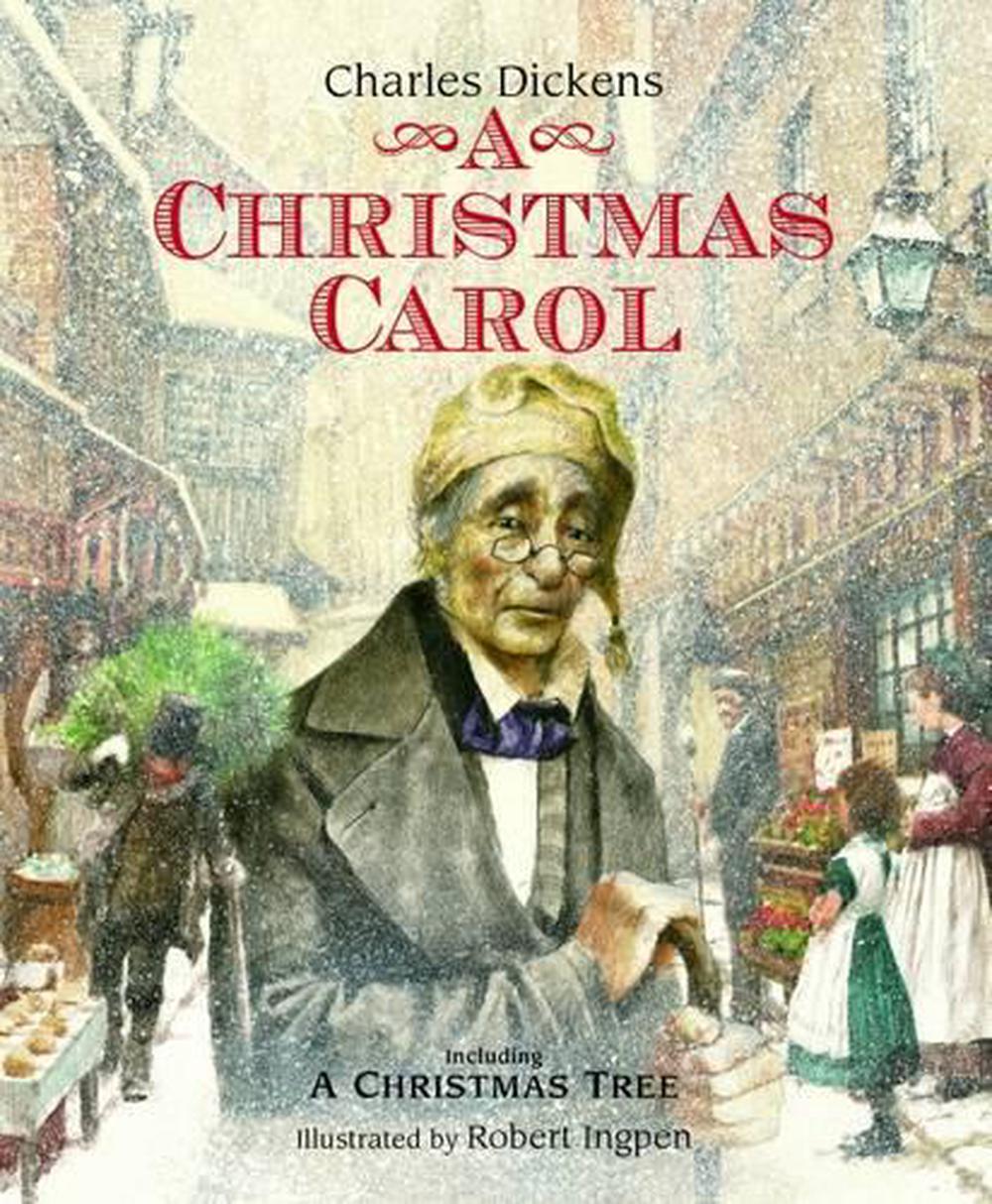 A Christmas Carol by Charles Dickens (English) Hardcover Book Free