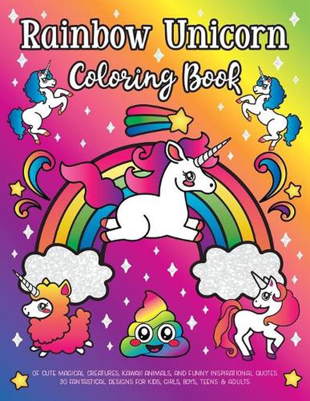 Download Rainbow Unicorn Coloring Book by Spectrum Nyx (English ...