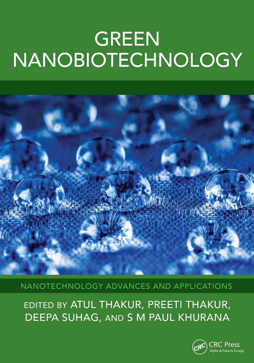 Green Nanobiotechnology by Atul Thakur Hardcover Book