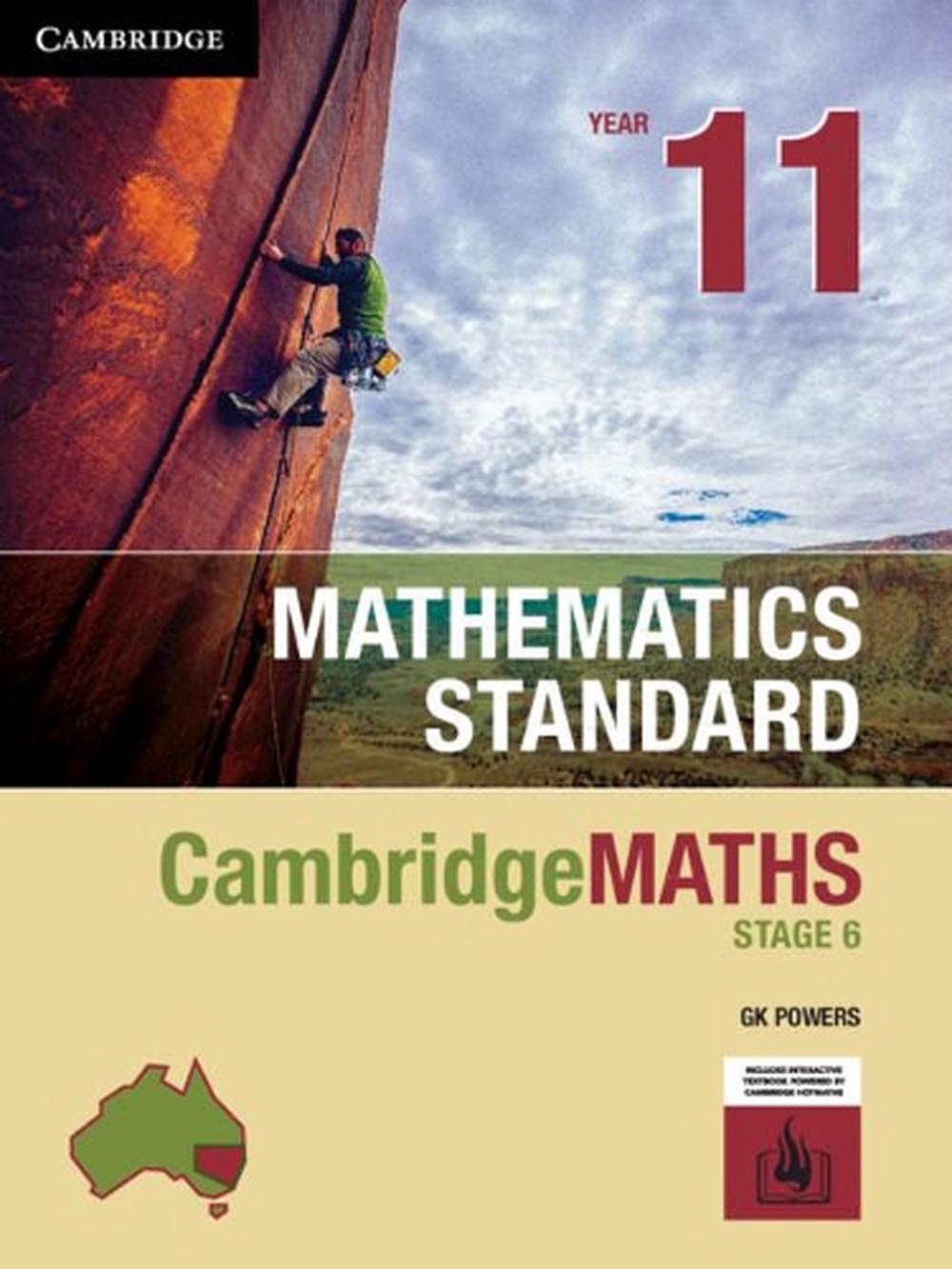 Cambridge Maths Stage 6 NSW Standard Year 11 by Gregory Powers (English) Paperba 9781108434638