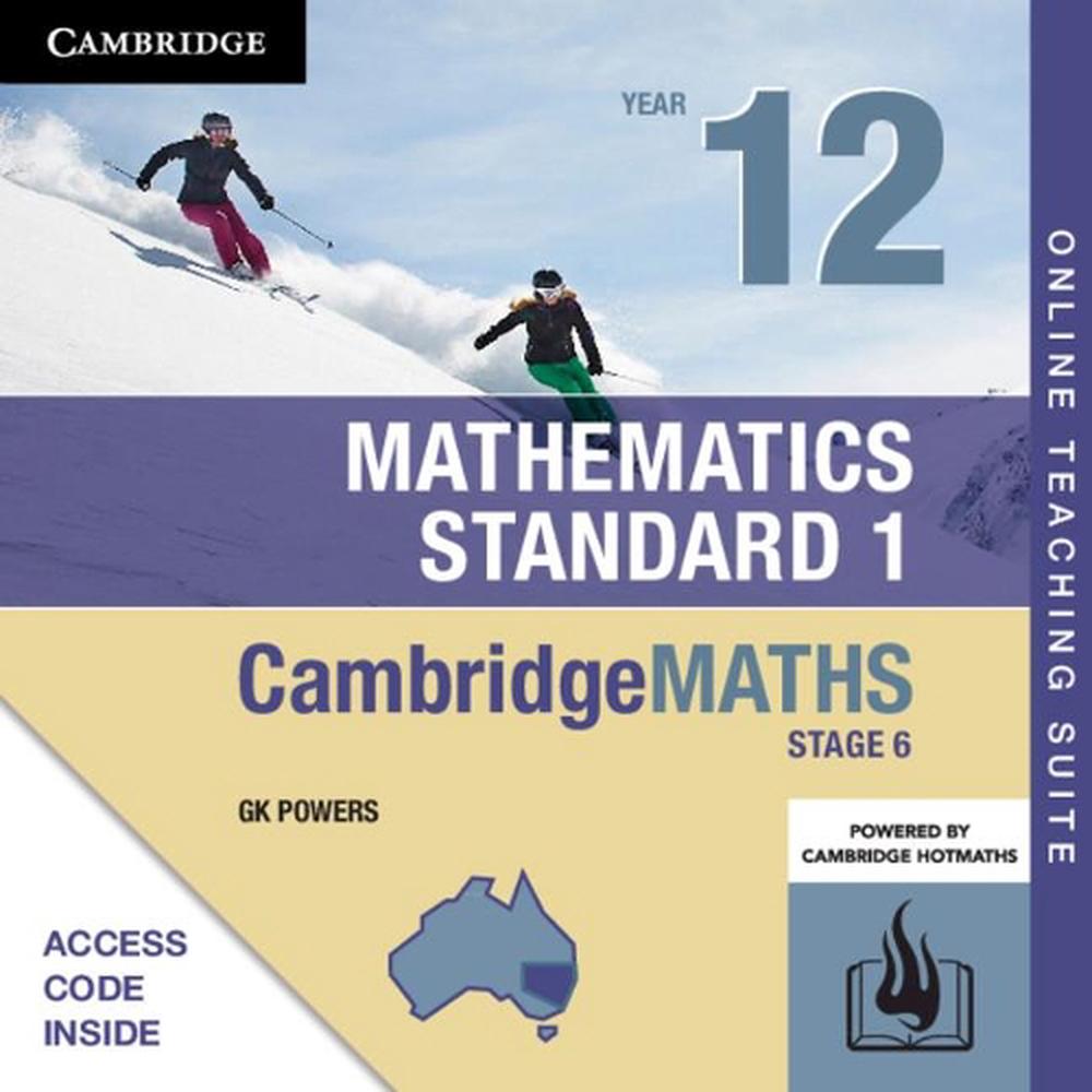 Cambridge Maths Stage 6 NSW Standard 1 Year 12 Online Teaching Suite