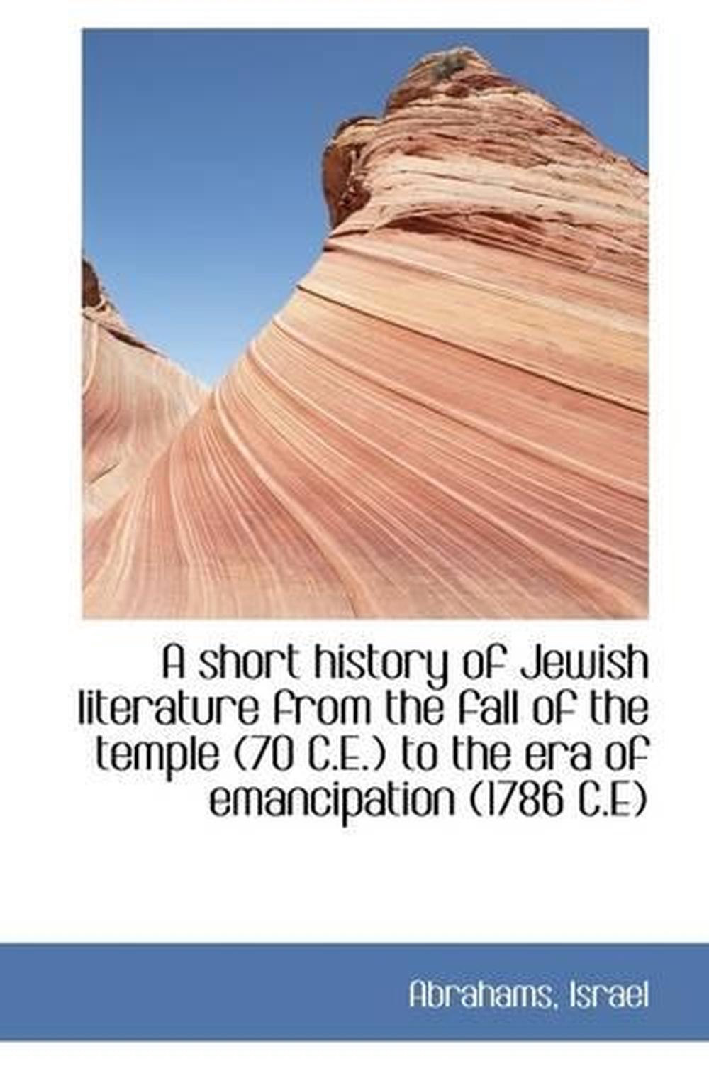 short-history-of-jewish-literature-from-the-fall-of-the-temp-by