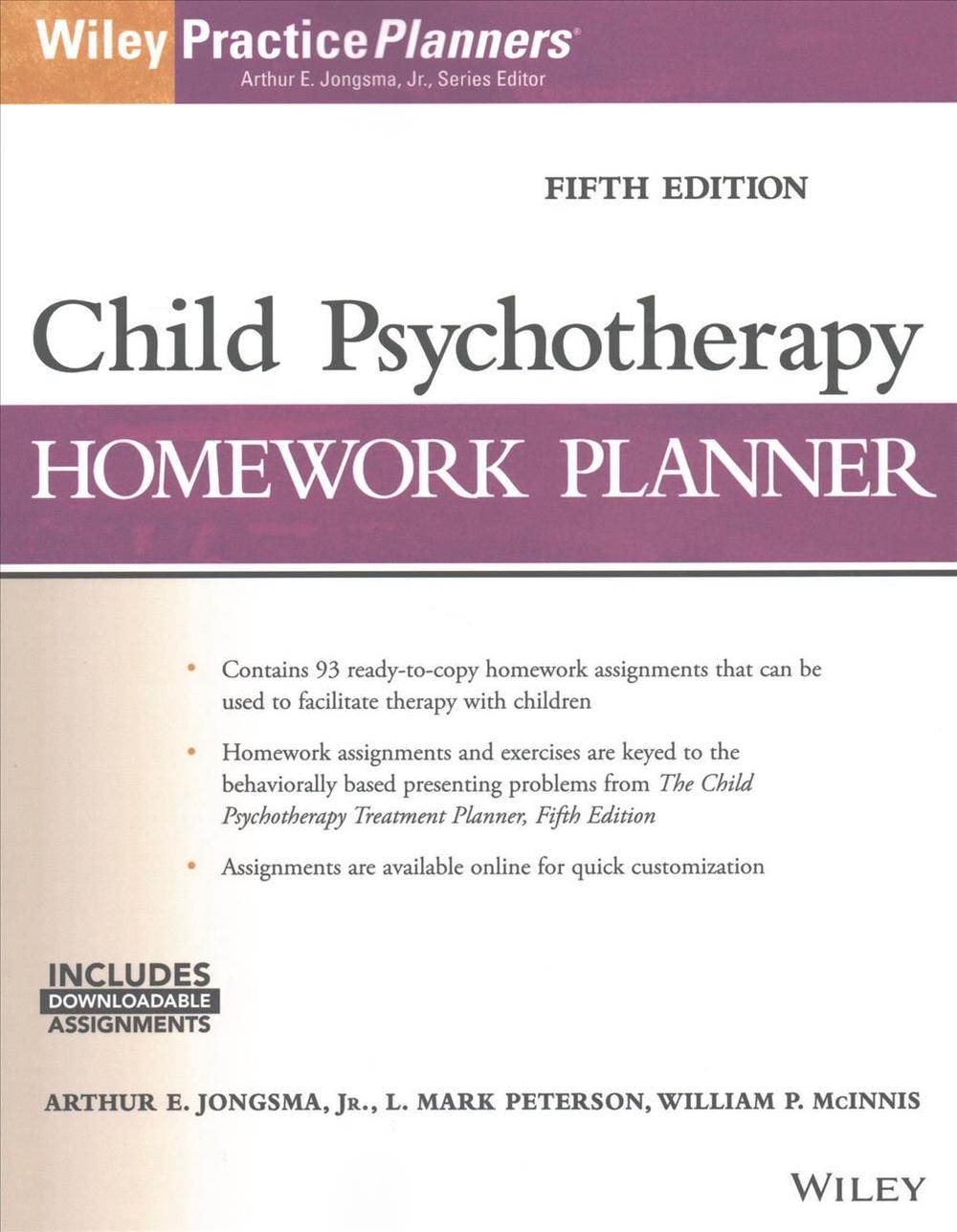 psychotherapy homework planner pdf