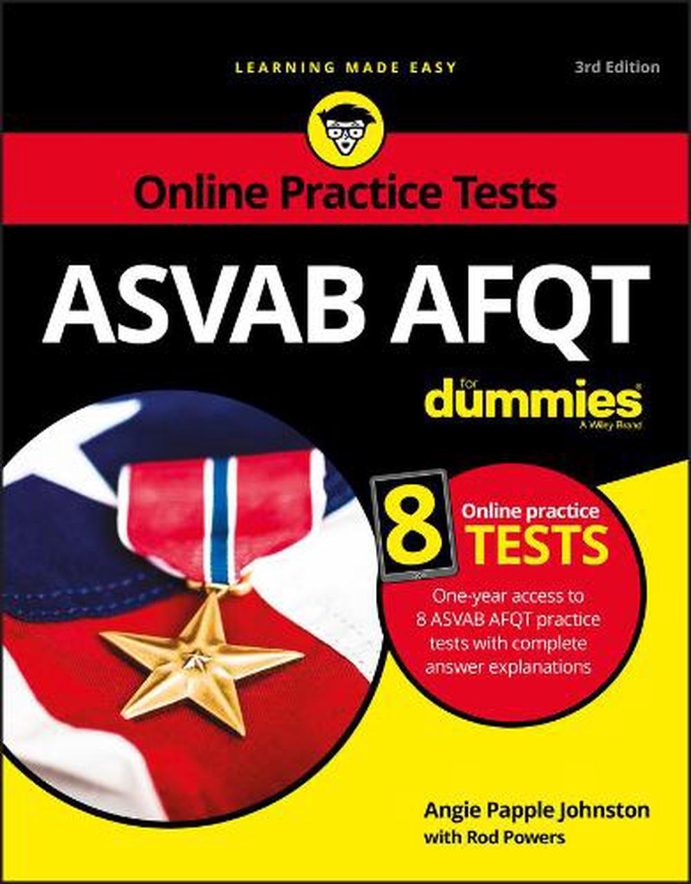 Asvab Afqt for Dummies, 3rd Edition with Online Practice Tests by