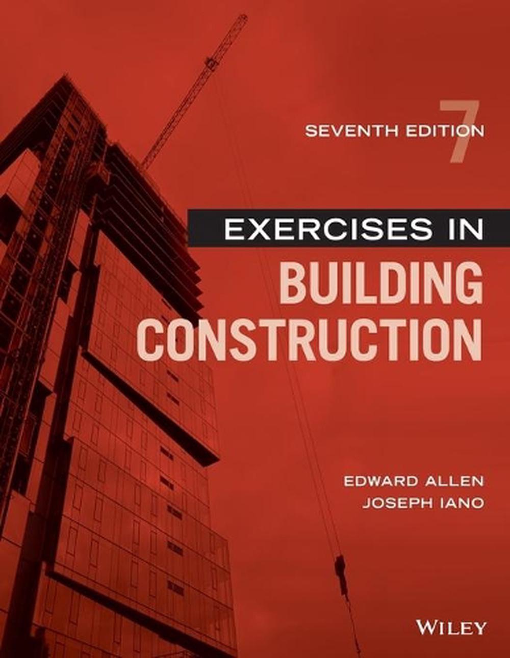 Exercises In Building Construction By Edward Allen (English) Paperback ...