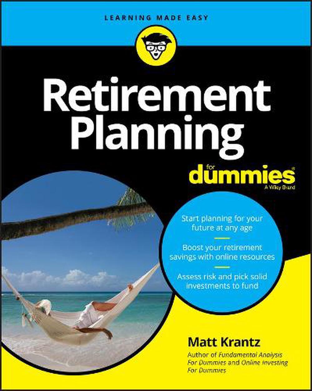 Retirement Planning for Dummies by Matthew Krantz (English) Paperback