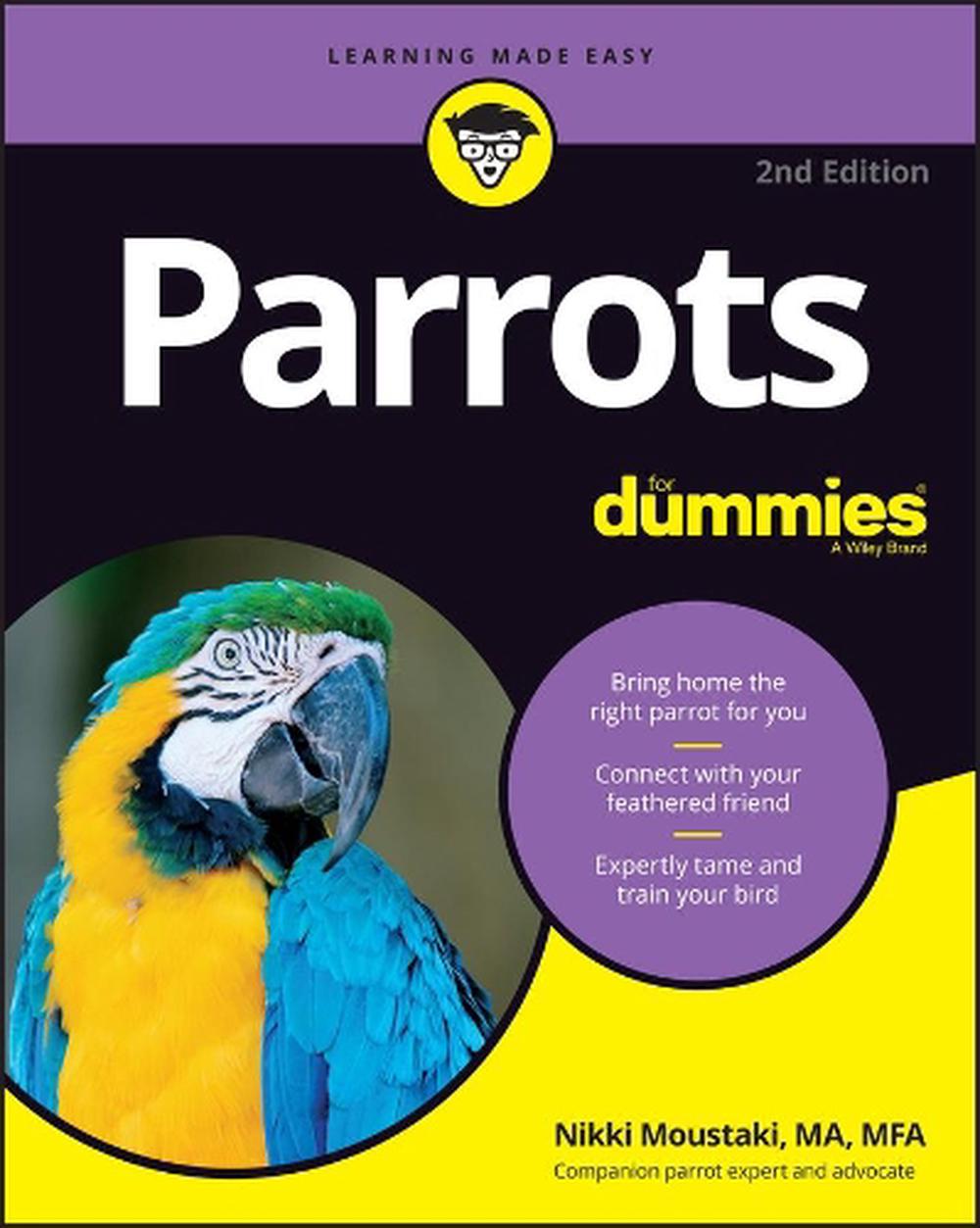 Parakeets For Dummies by Nikki Moustaki