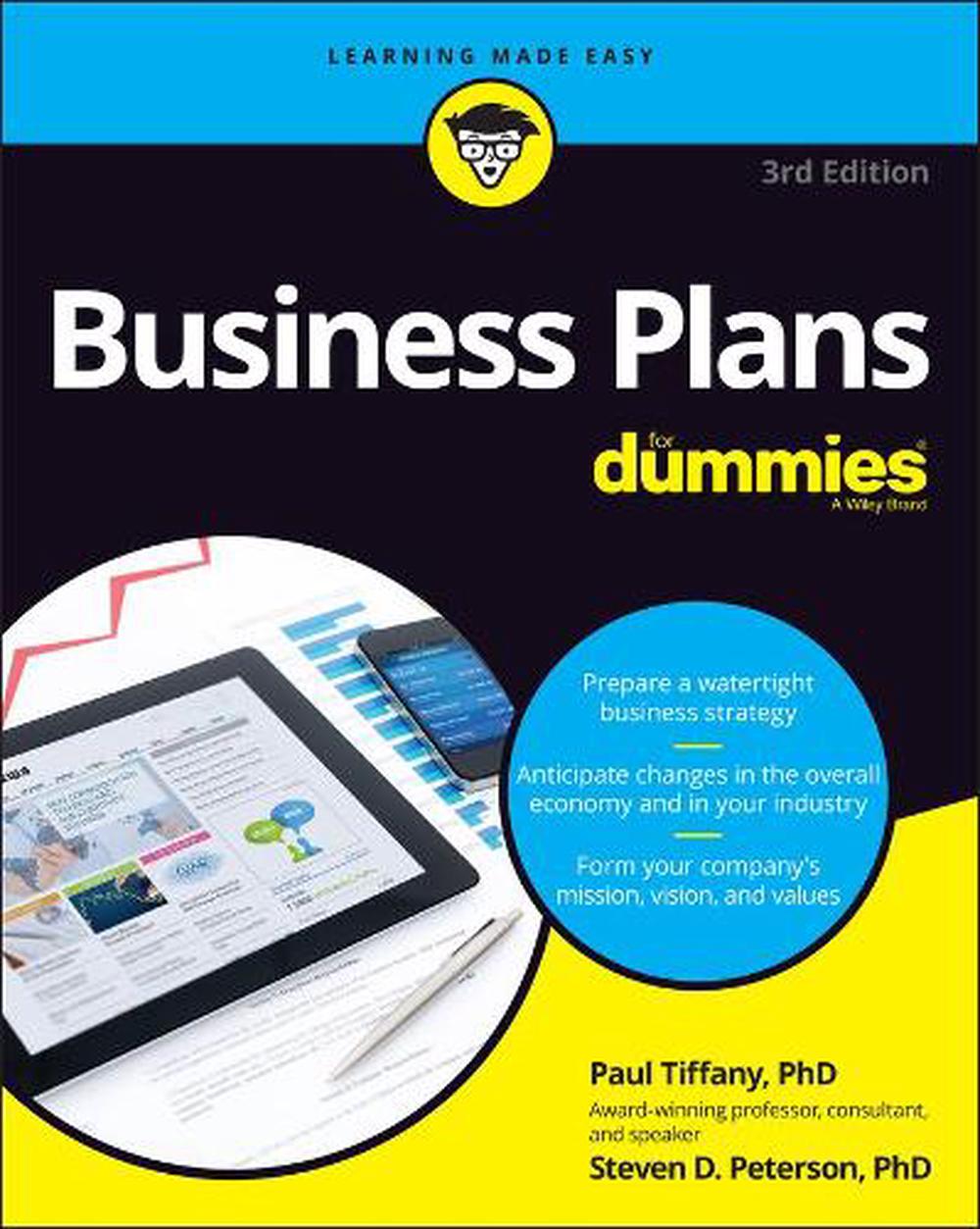 EBG　For　Paul　Tiffany　Plans　Paperback　by　Business　English　Dummies　Book