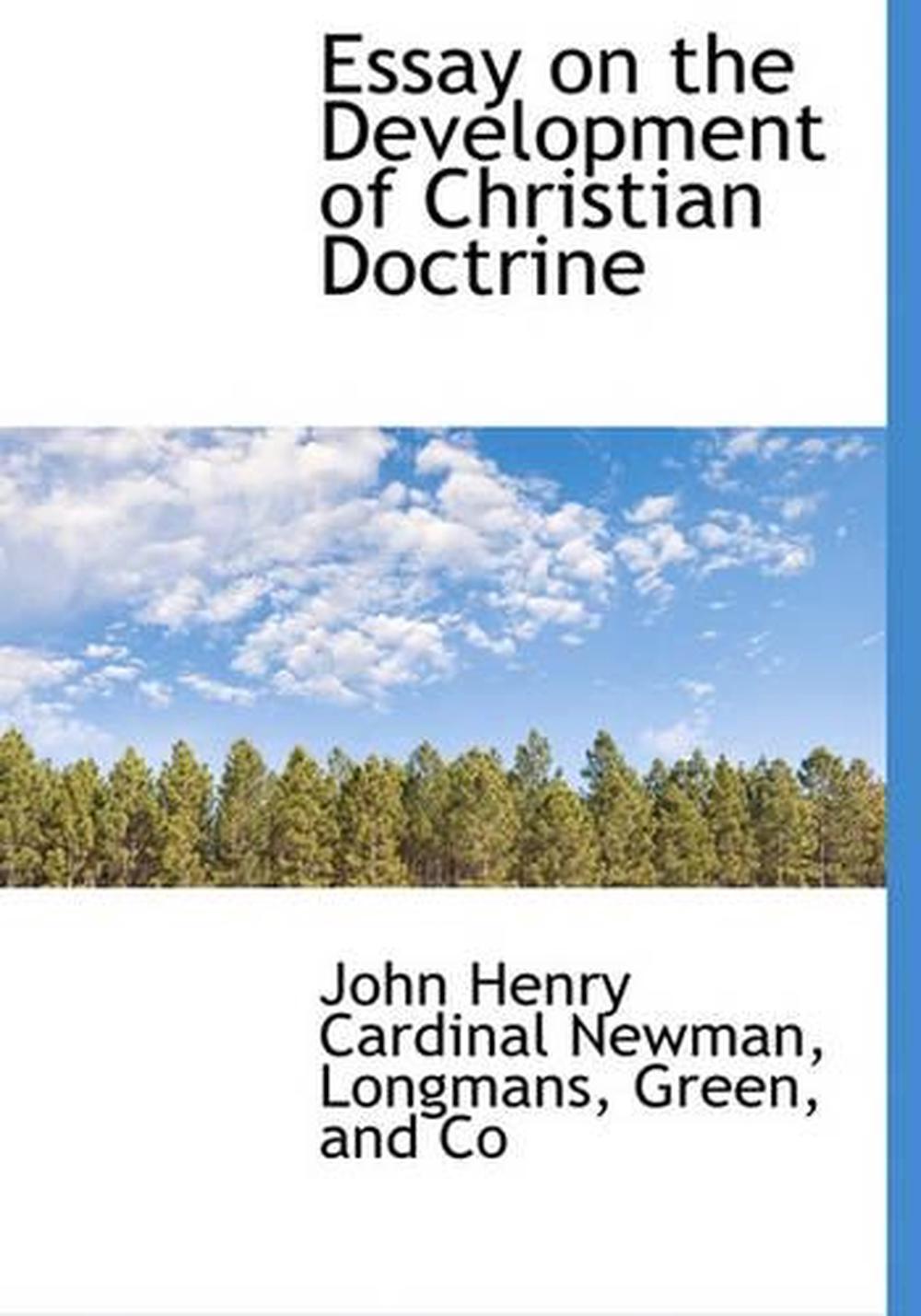 essay on the development of christian doctrine pdf