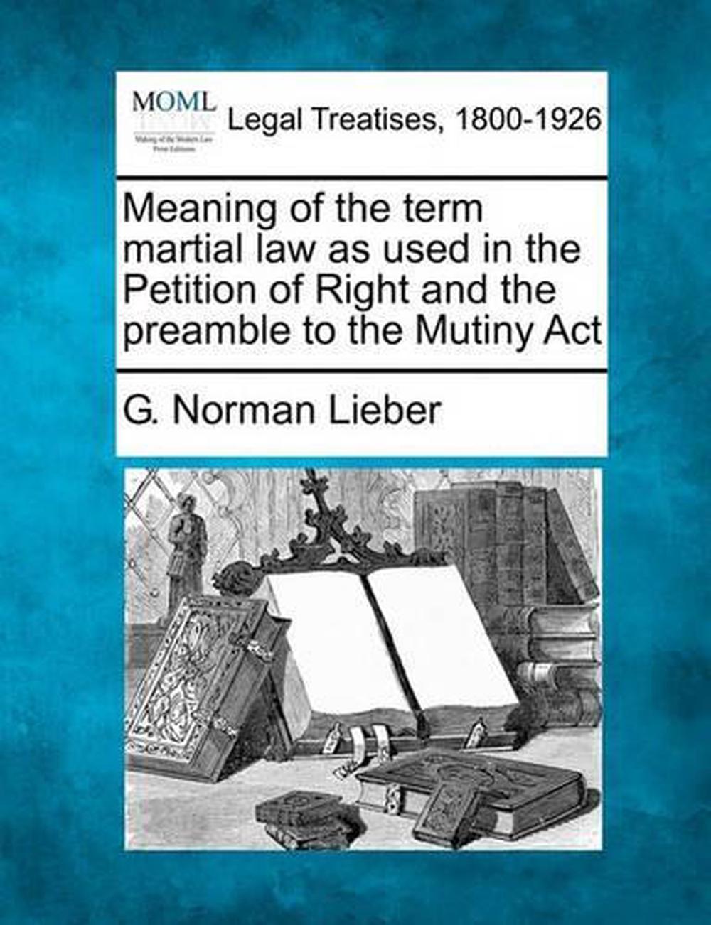 martial law meaning for dummies