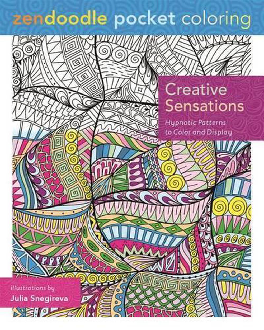 Zendoodle Pocket Coloring Creative Sensations Hypnotic