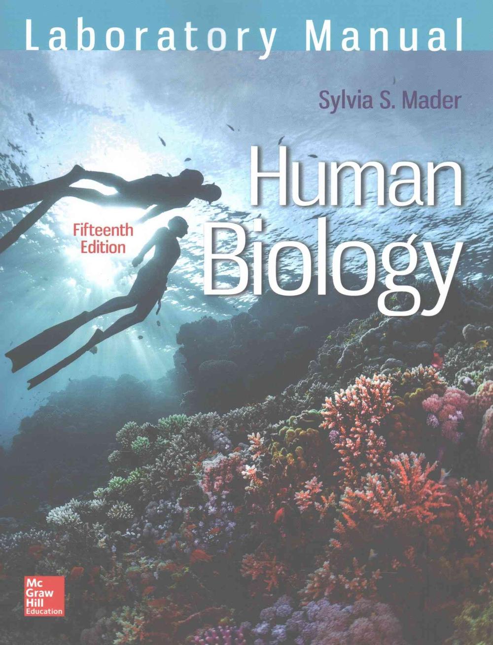 Laboratory Manual for Human Biology by Sylvia S. Mader (English) Spiral Book Fre 9781259933707