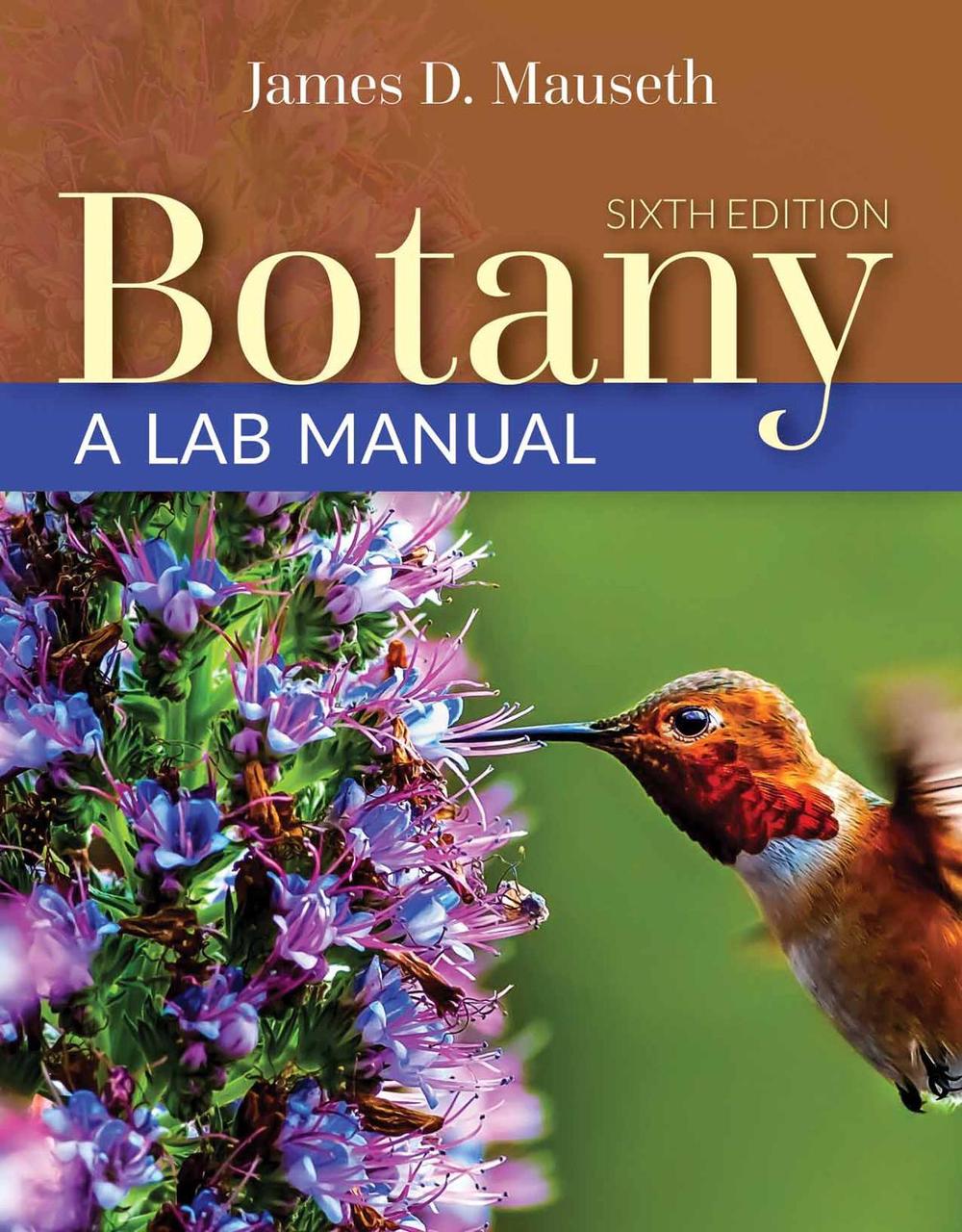 Botany A Lab Manual by James D. Mauseth (English) Spiral Book Free