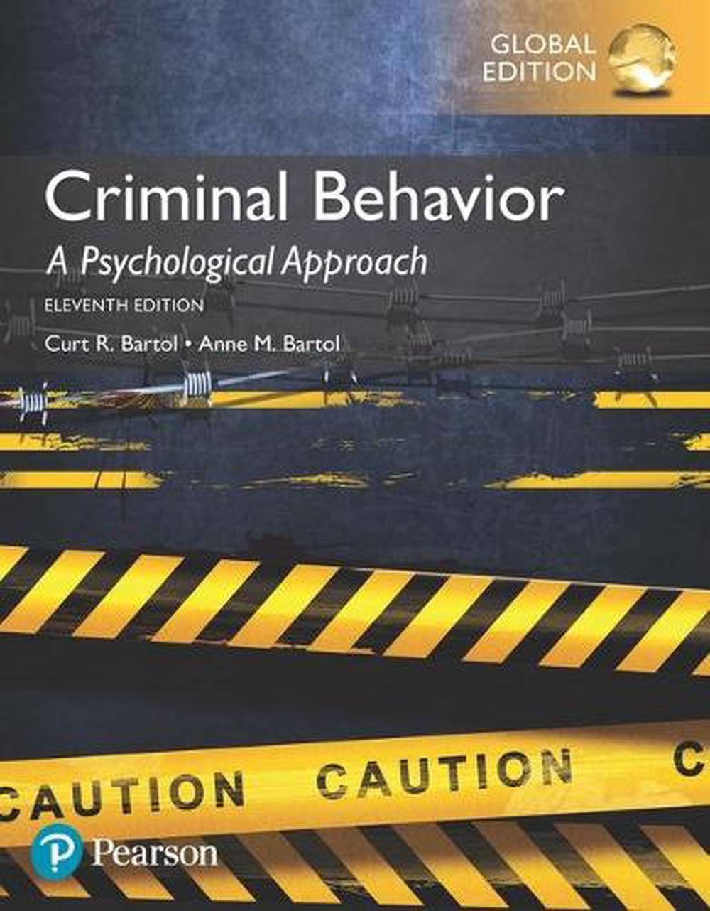 research about criminal behavior