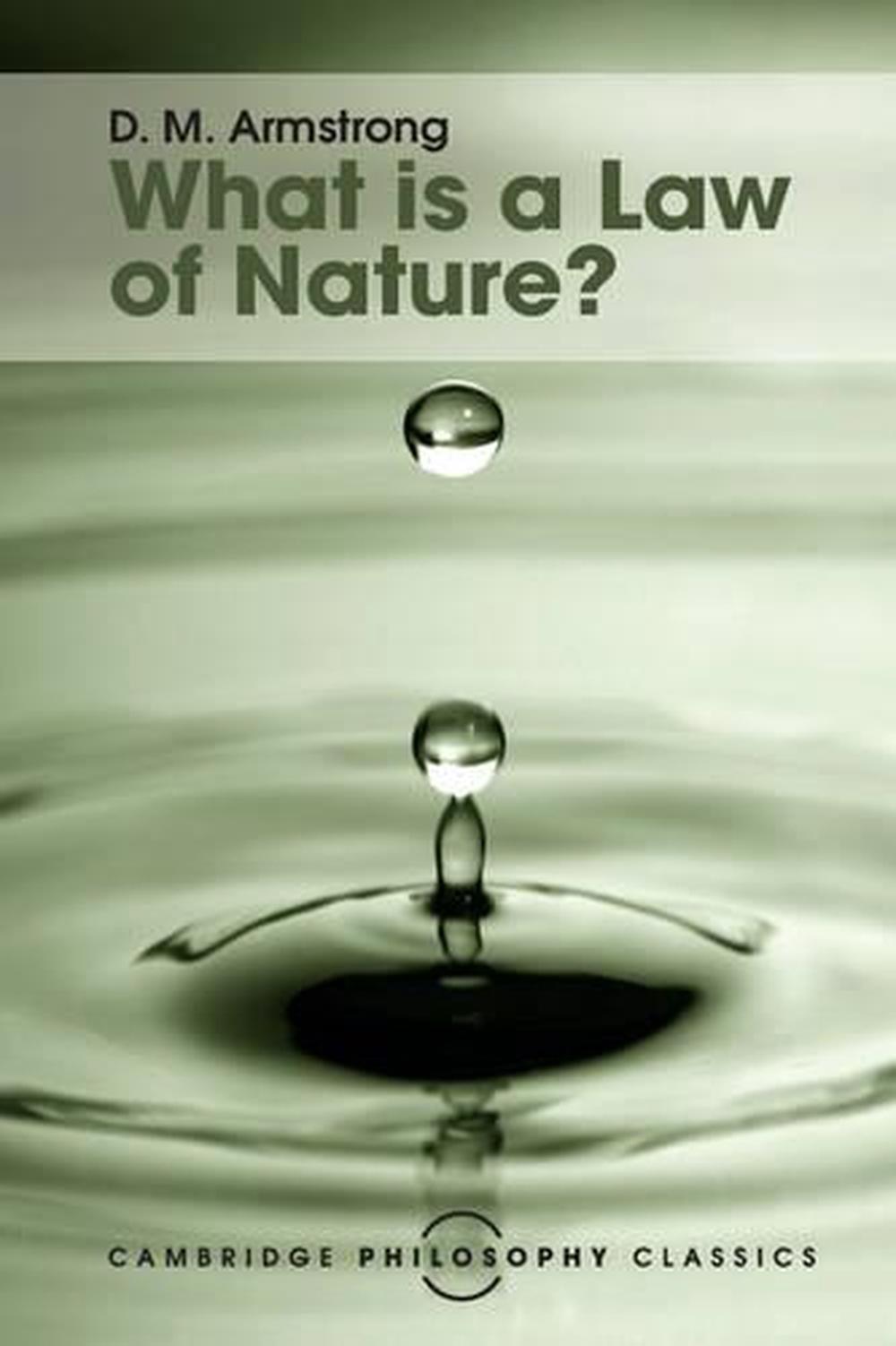 what-is-a-law-of-nature-by-d-m-armstrong-english-paperback-book