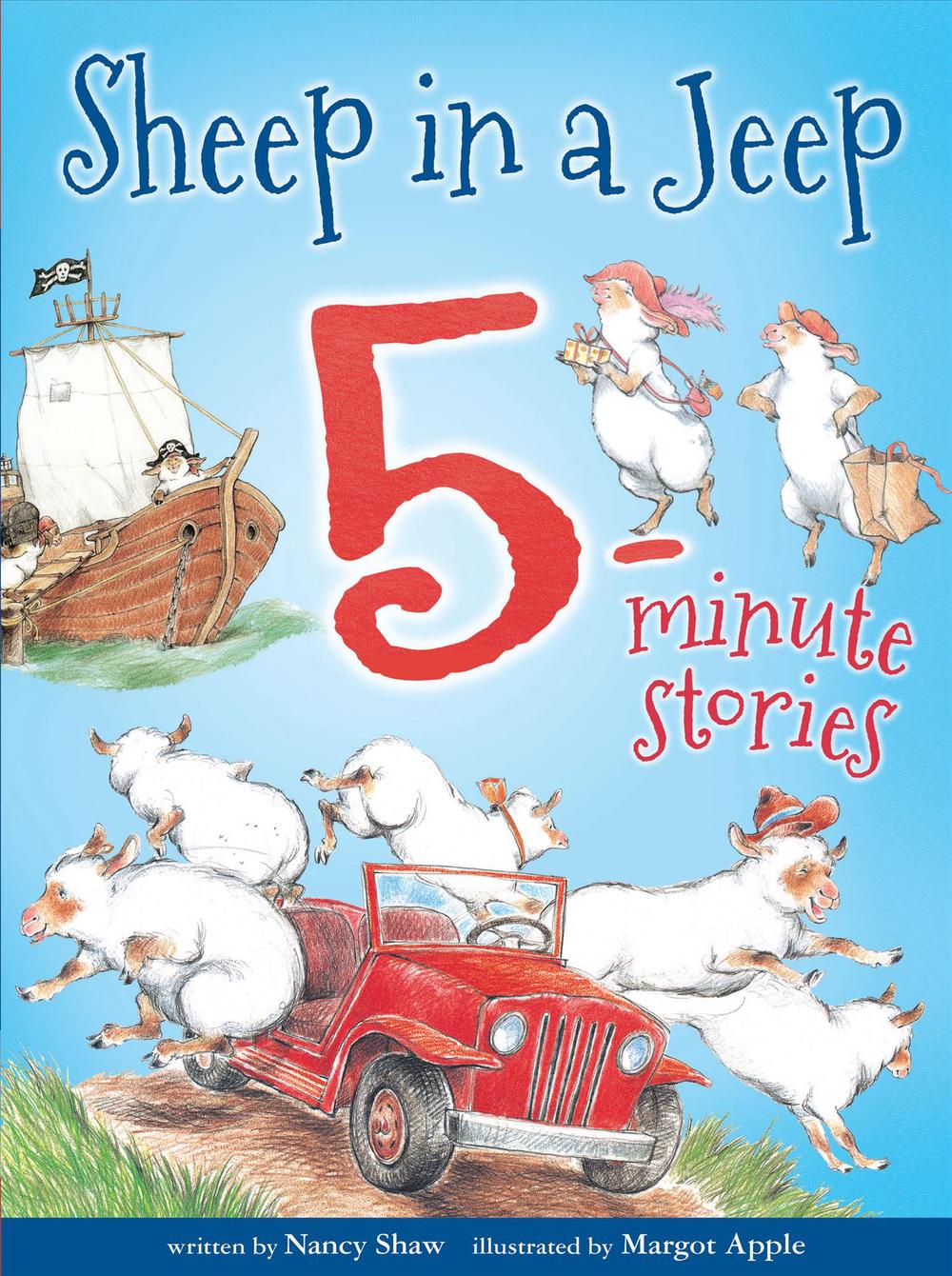 Sheep in a Jeep 5Minute Stories by Nancy E. Shaw (English) Hardcover