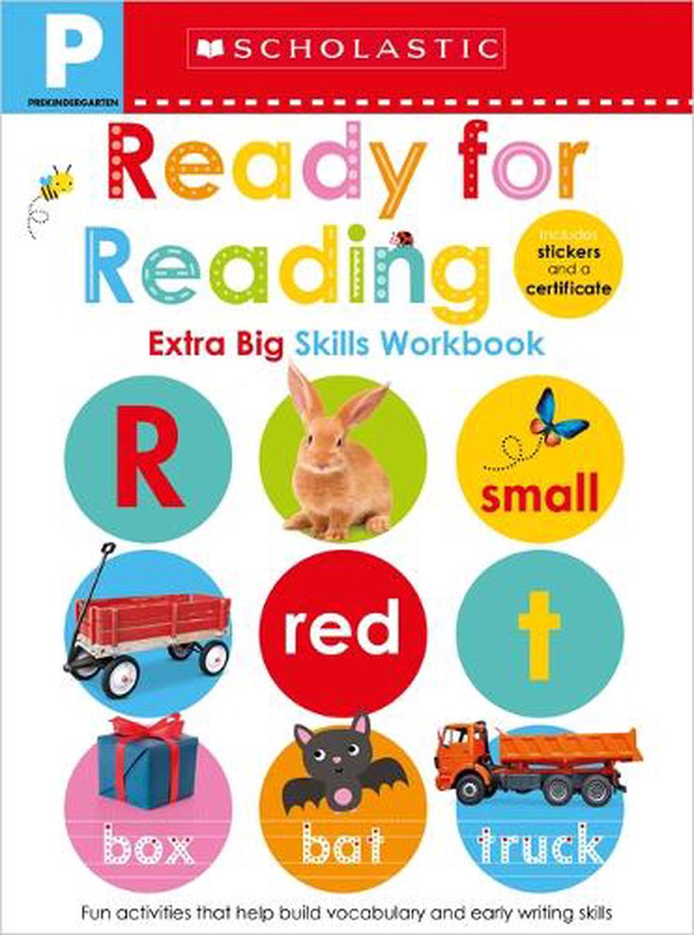 Ready for Reading Pre-k Workbook: Scholastic Early Learners (extra Big