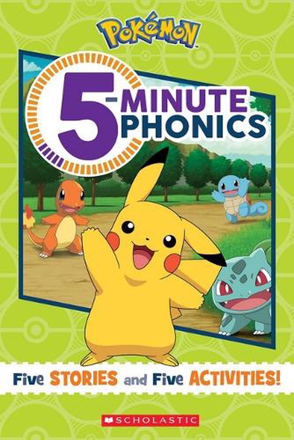 Pokemon 5Minute Phonics by Scholastic English Paperback Book