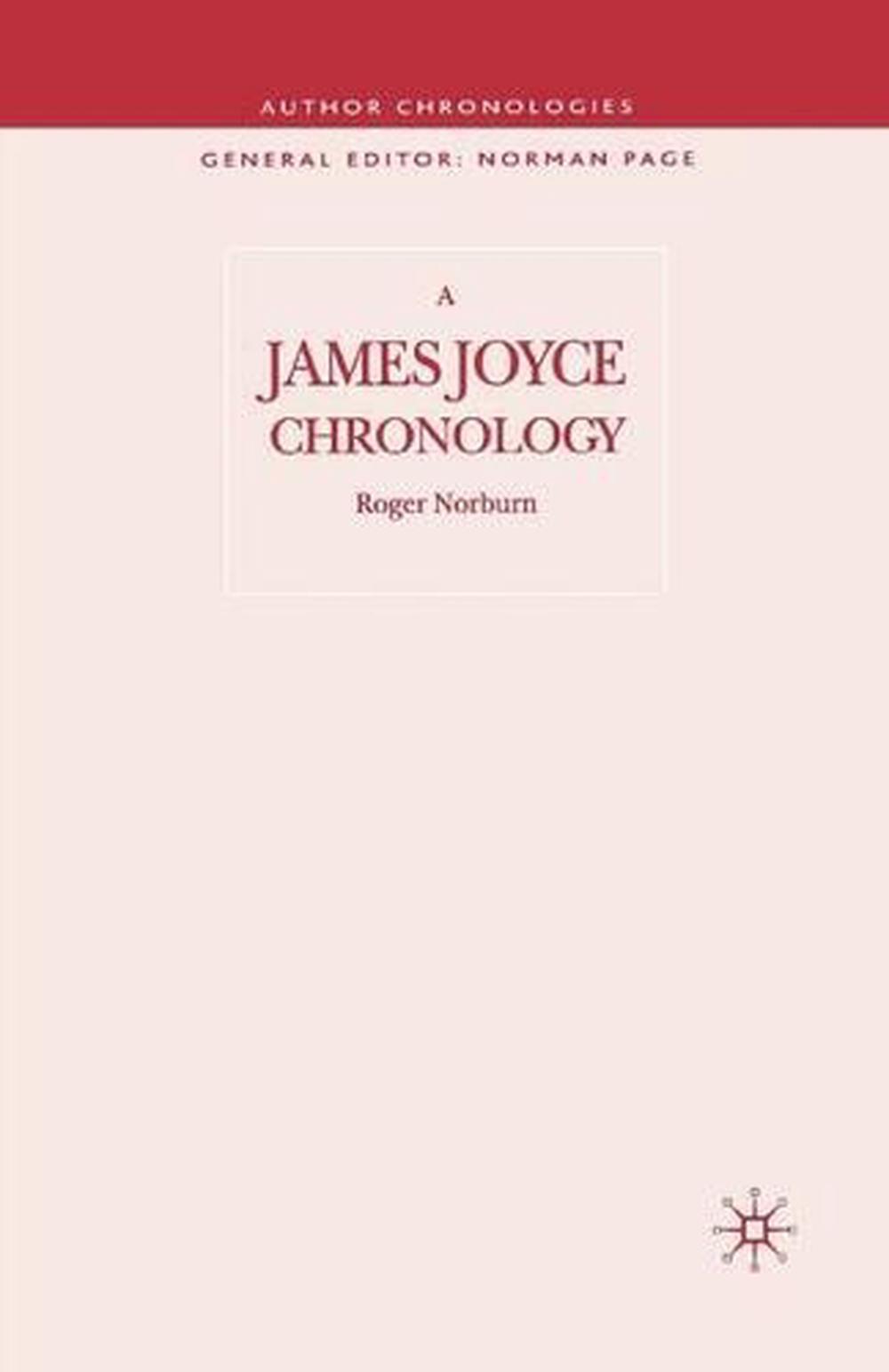 James Joyce Chronology By R Norburn English Paperback Book Free Shipping 9781349511433 Ebay