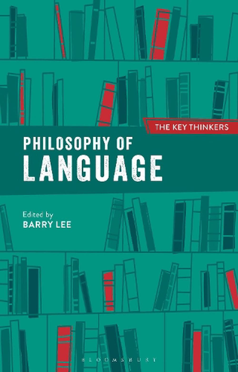 Philosophy of Language: the Key Thinkers (English) Paperback Book Free ...