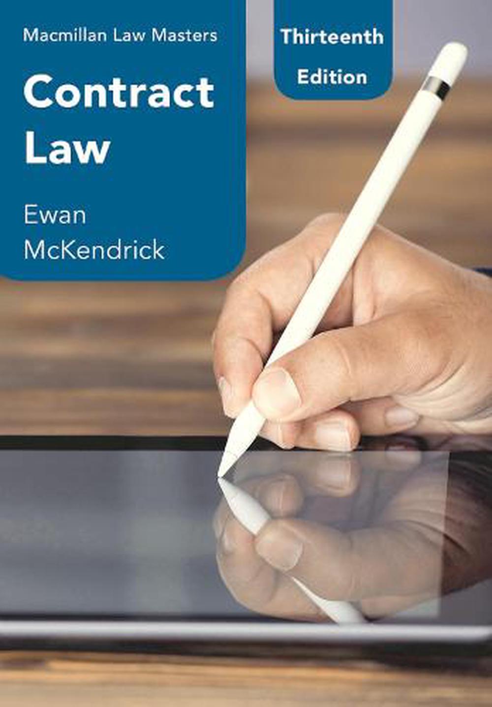 contract-law-by-ewan-mckendrick-paperback-book-free-shipping-ebay