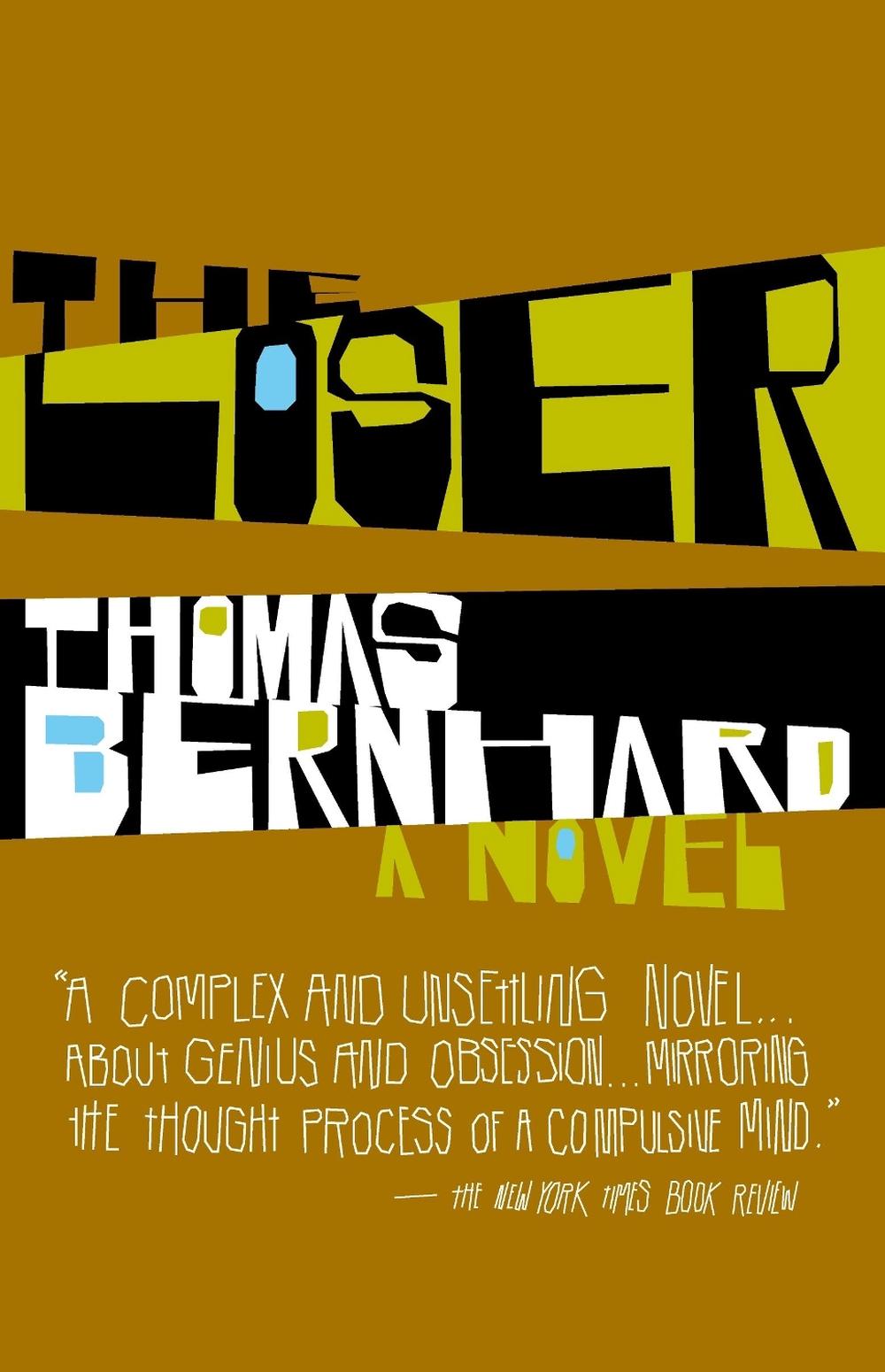The Loser by Thomas Bernhard (English) Paperback Book Free Shipping