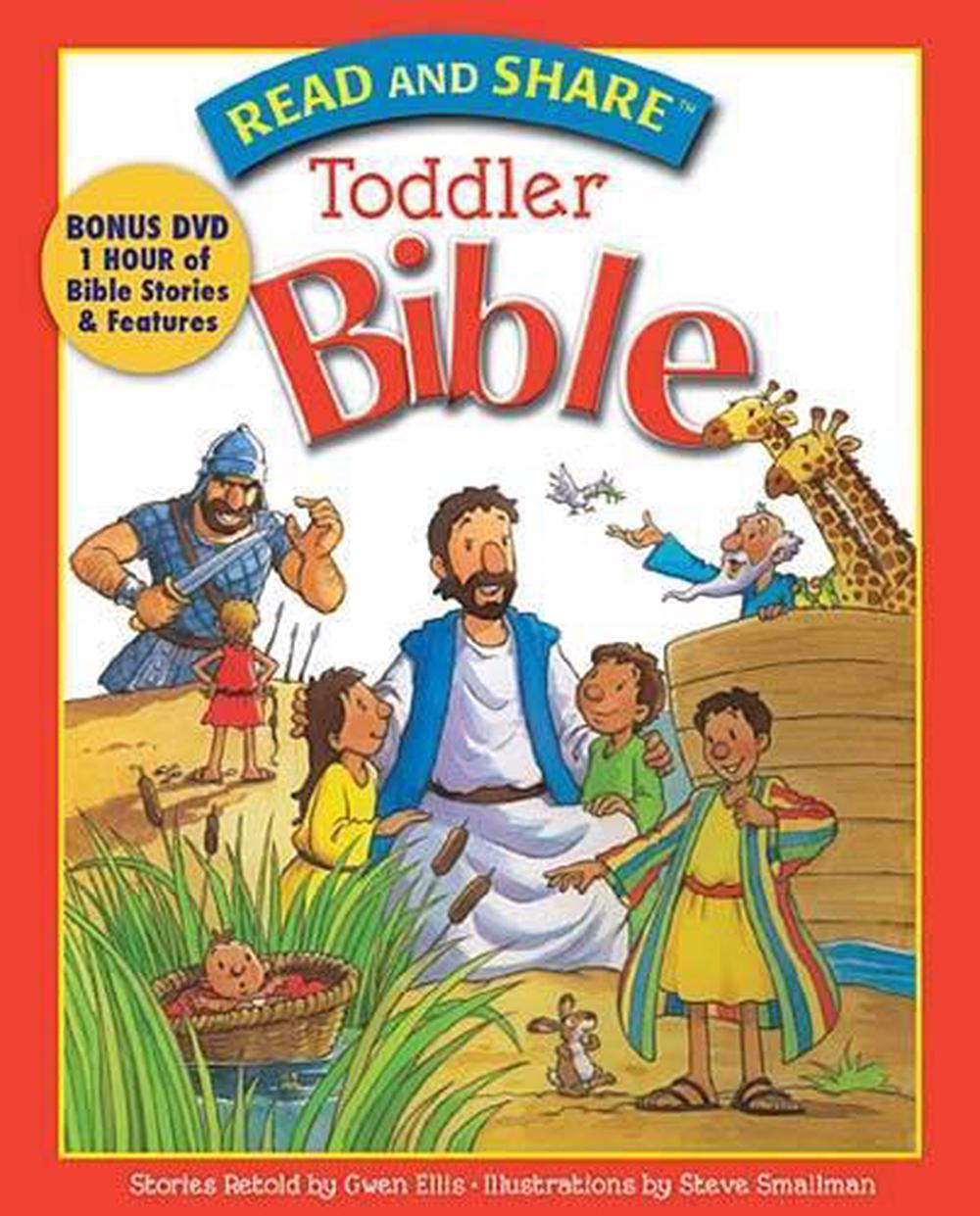 Read and Share Toddler Bible [With DVD] by Gwen Ellis (English ...